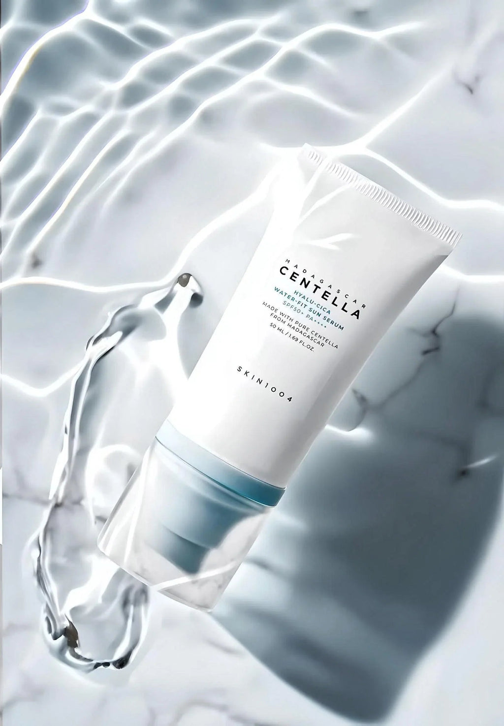 CENTELLA - SKIN1004 Madagascar Centella Hyalu - Cica Water - Fit Sun Serum SPF50+ PA++++ 50ml - Montber Professional Brand