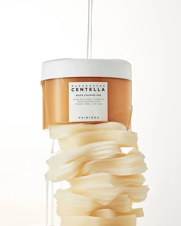 CENTELLA - SKIN1004 Madagascar Centella Quick Calming Pad 70 Pads 130ml - Quick Soothing Effect for Sensitive Skin - Montber Professional Brand