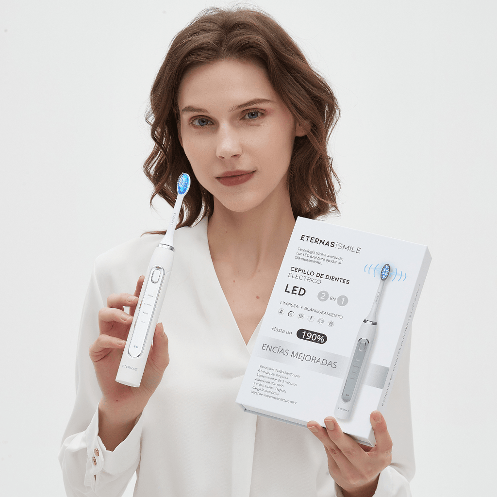 Cepillo de Dientes Eléctrico LED 2 en 1 - Montber Professional Brand