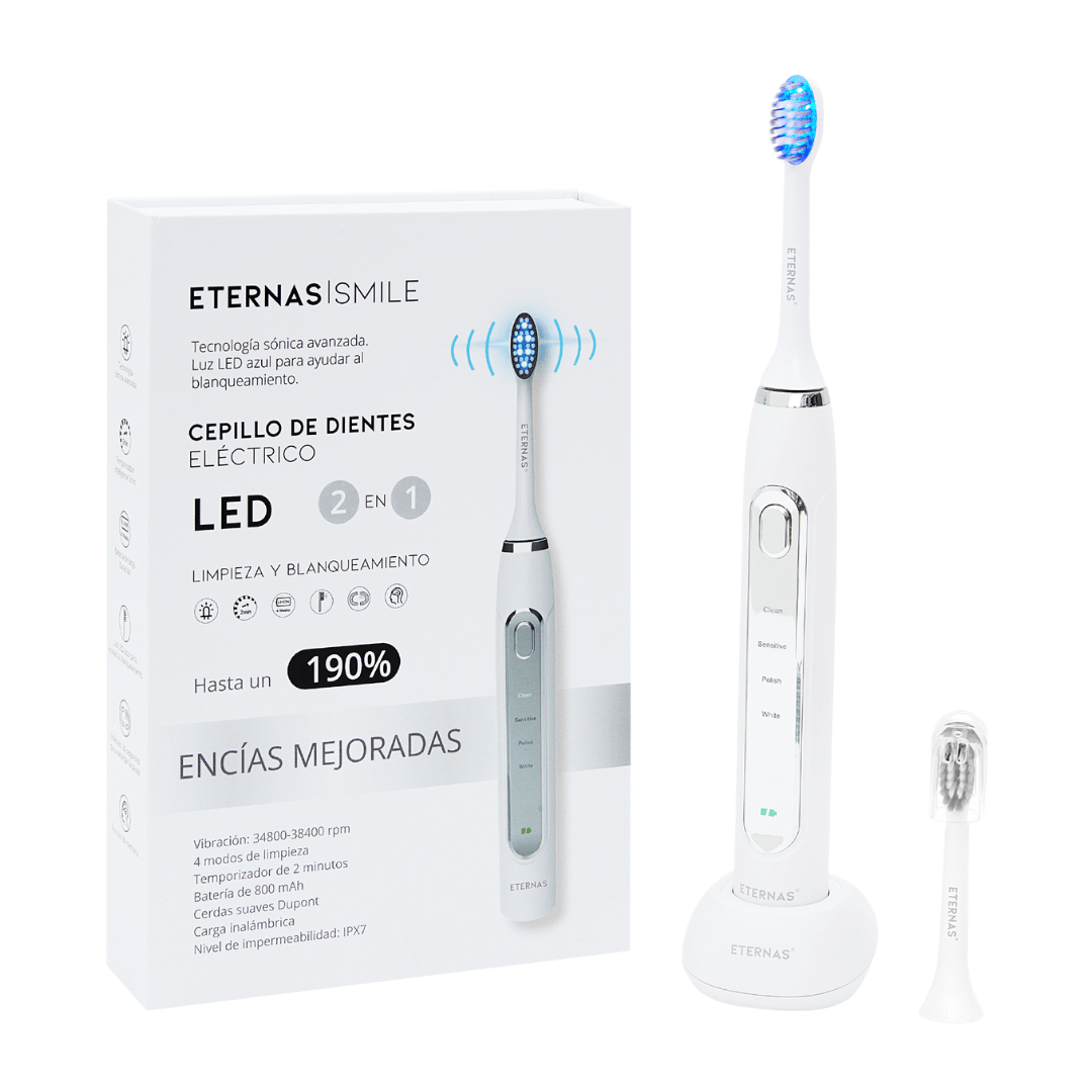 Cepillo de Dientes Eléctrico LED 2 en 1 - Montber Professional Brand