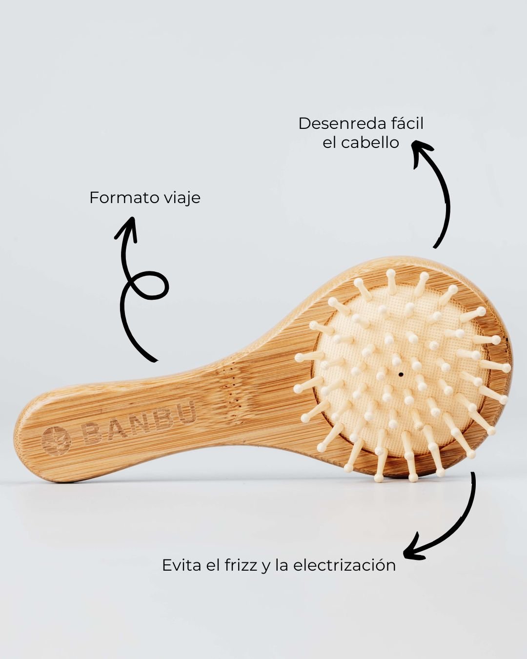 Cepillo de Madera de Viaje - Montber Professional Brand