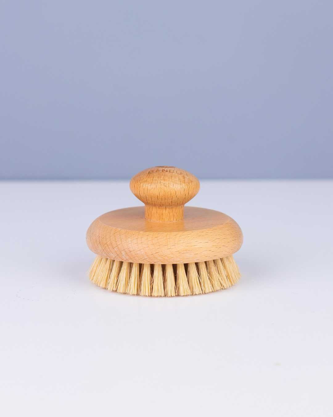 Cepillo de Madera Exfoliante Dry Brush - Montber Professional Brand
