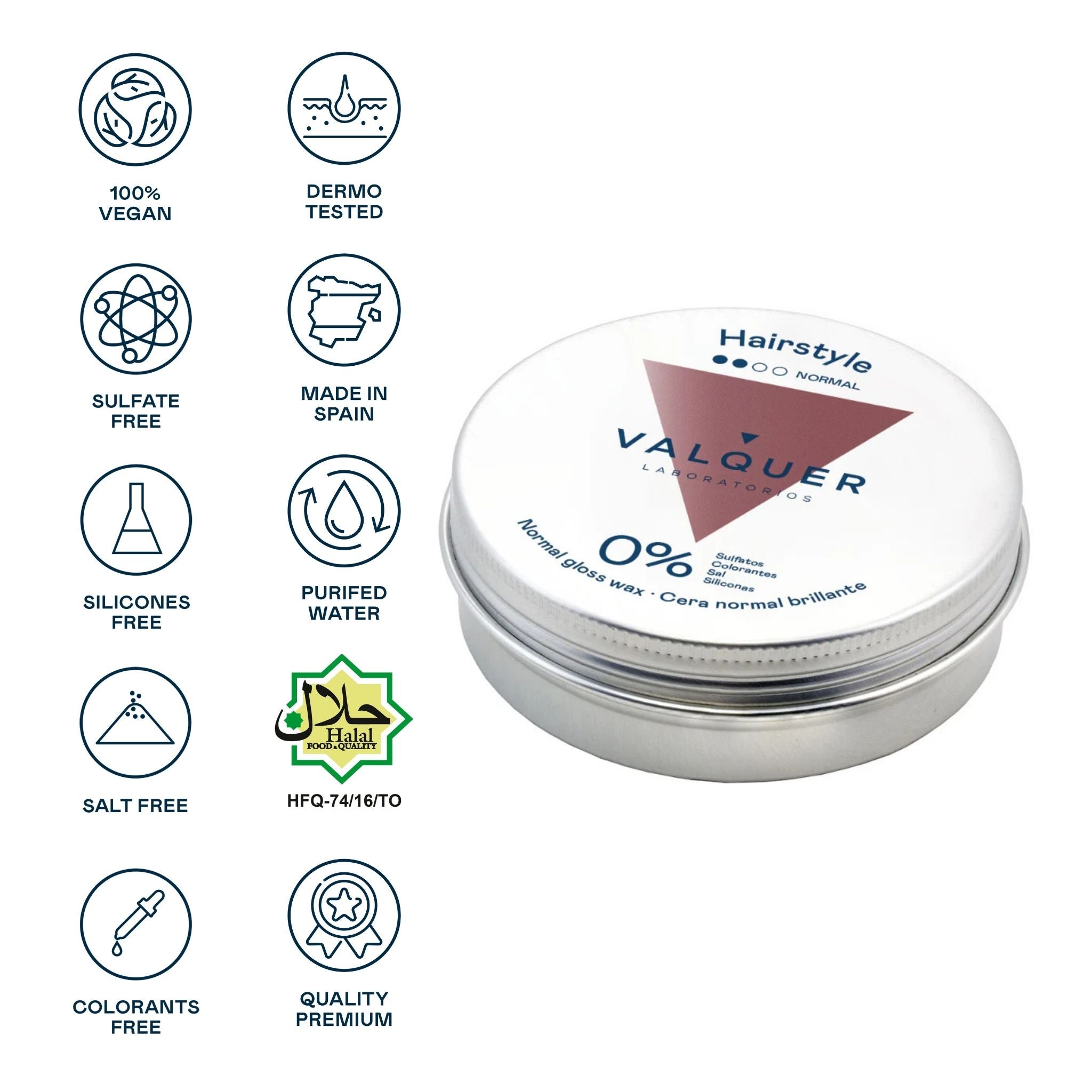 Cera capilar brillante - 100 ml - Montber Professional Brand