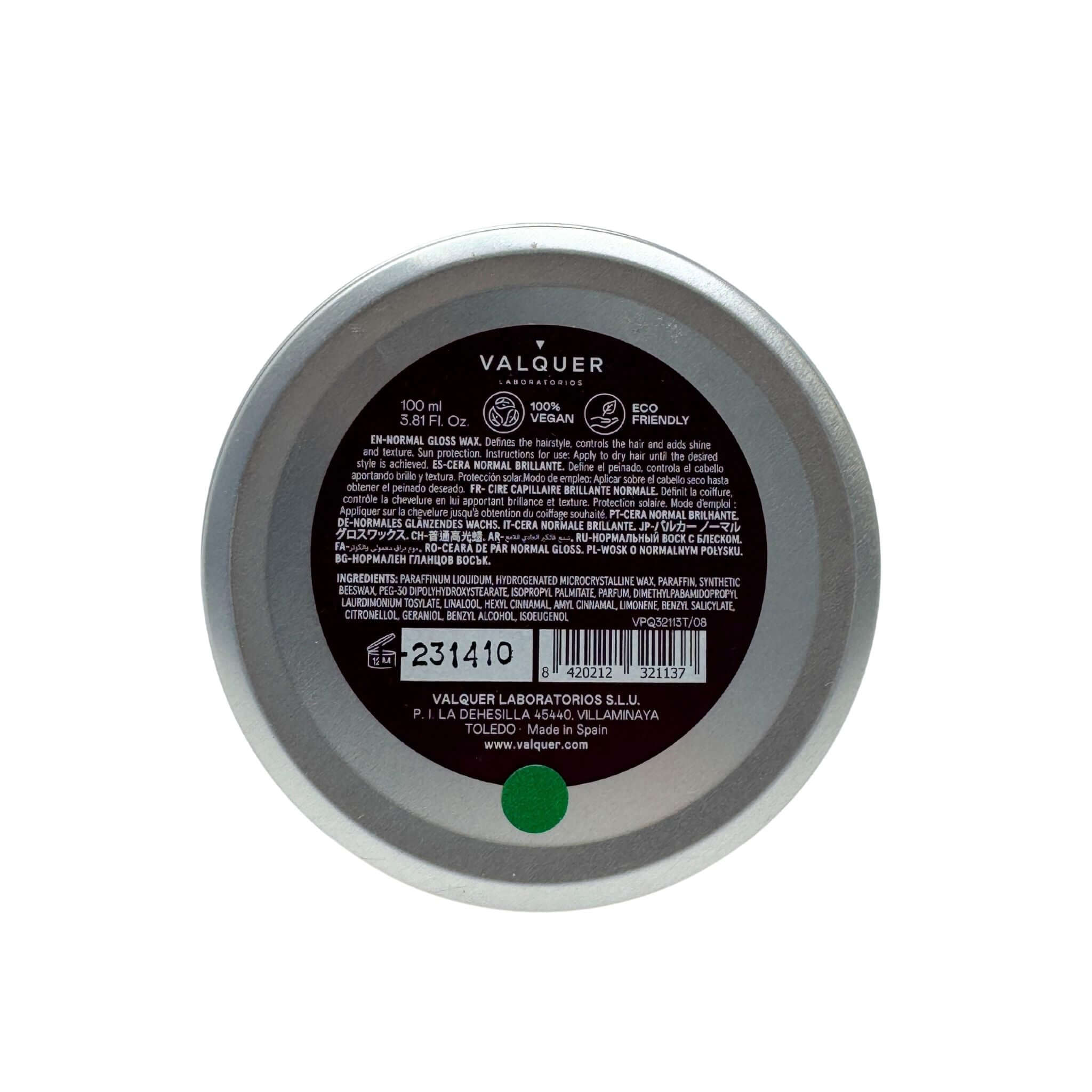 Cera capilar brillante - 100 ml - Montber Professional Brand