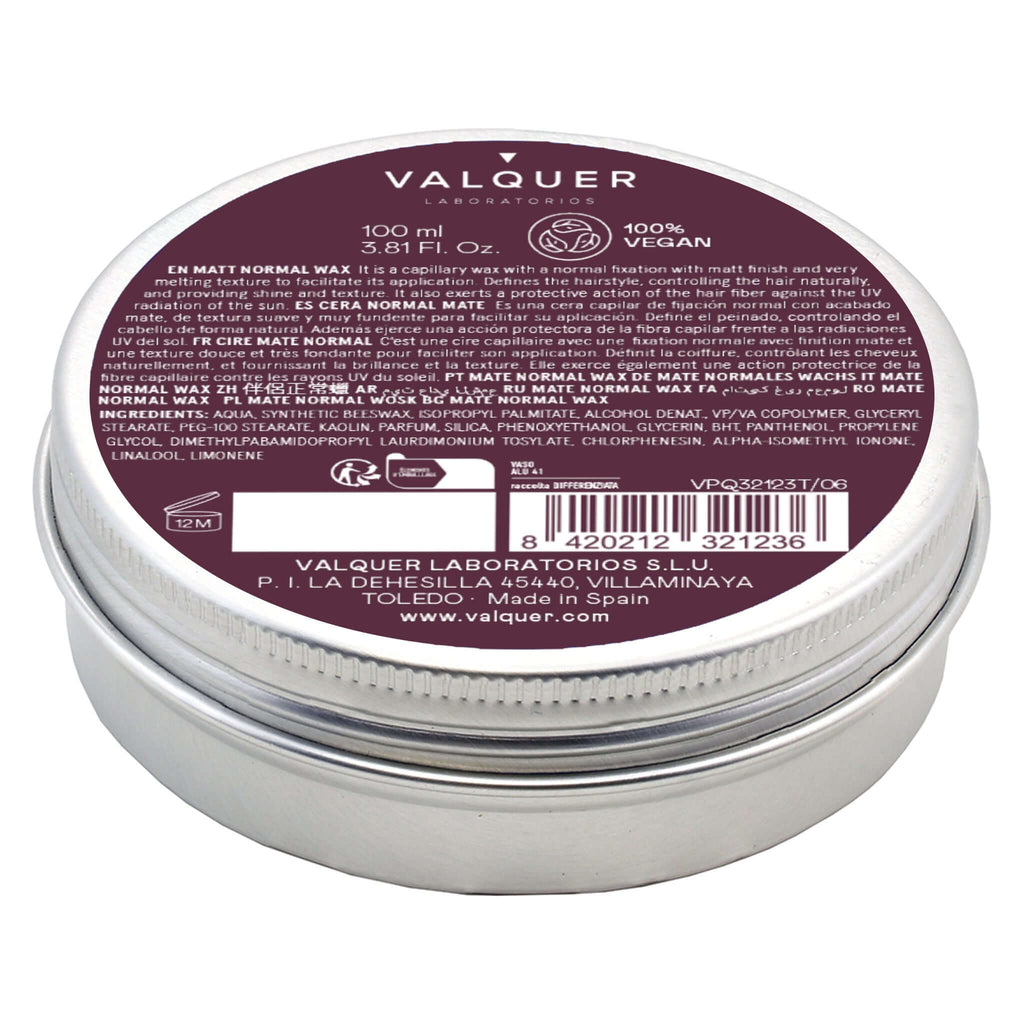 Cera capilar mate normal - 100 ml - Montber Professional Brand