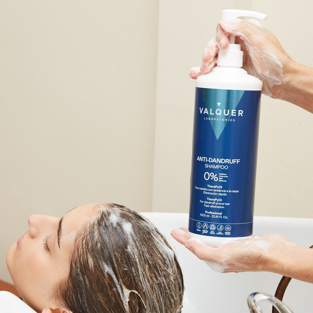 Champú Anticaspa - 0% Sin Sulfatos ni sal - Montber Professional Brand