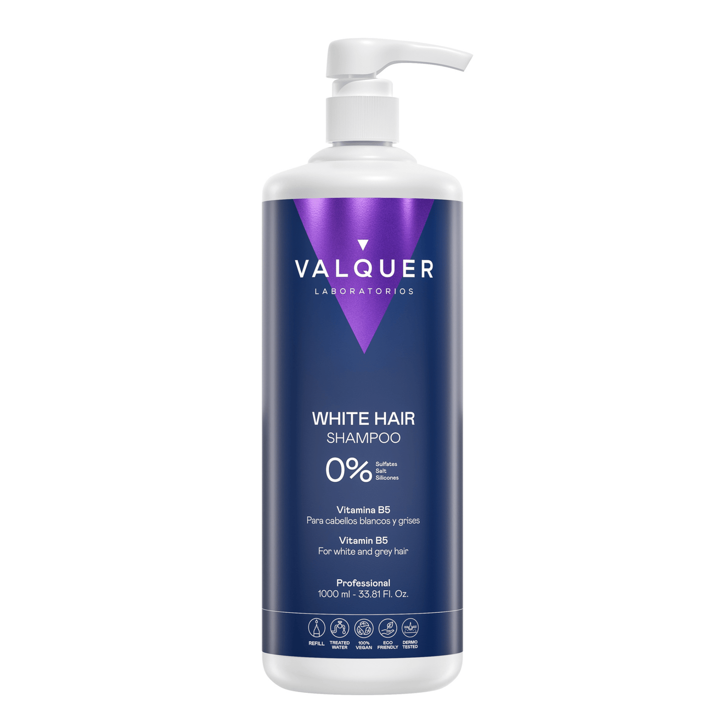 Champú cabello Blanco y Gris - 0% Sin Sulfatos - Montber Professional Brand
