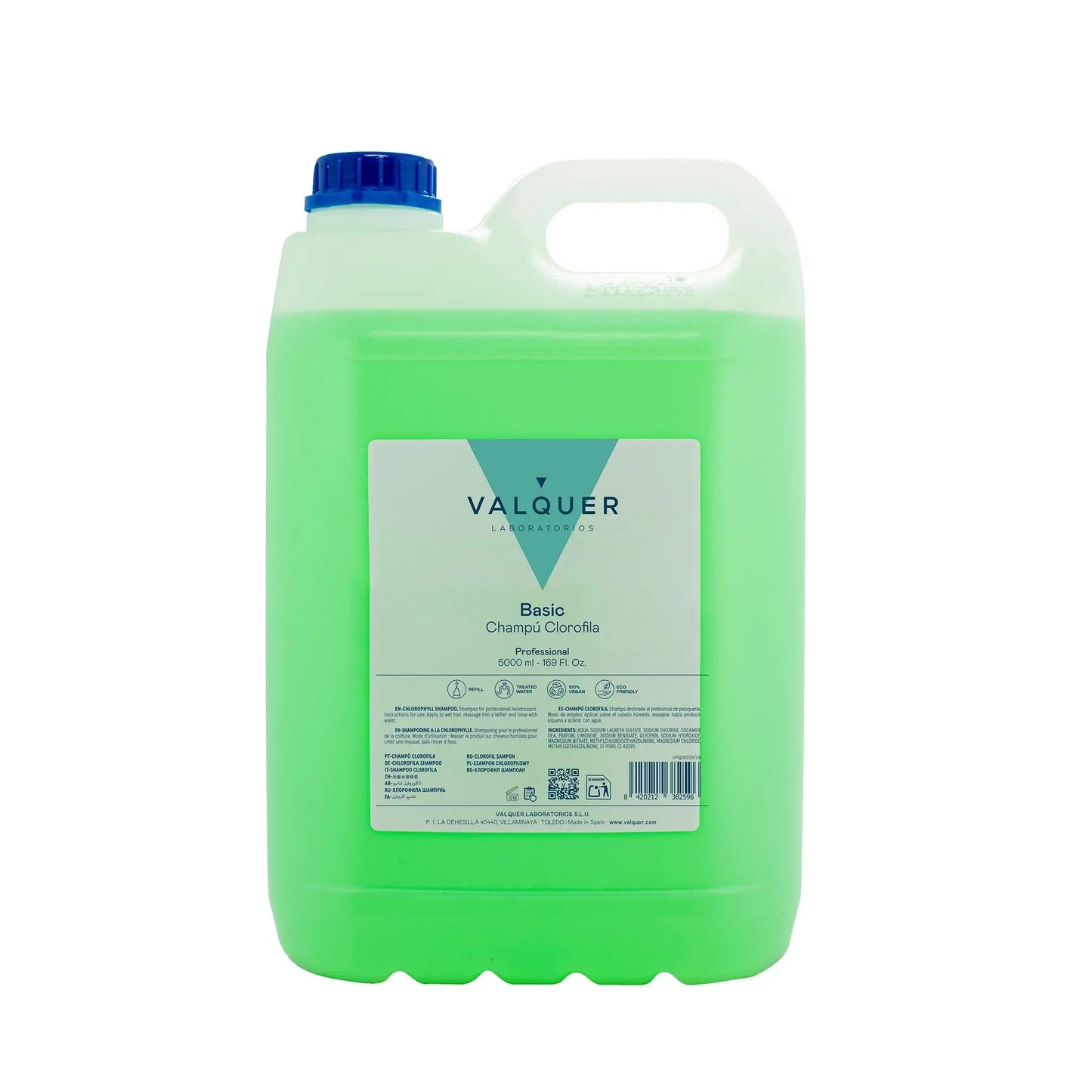 Champú clorofila - 5000 ml - Montber Professional Brand