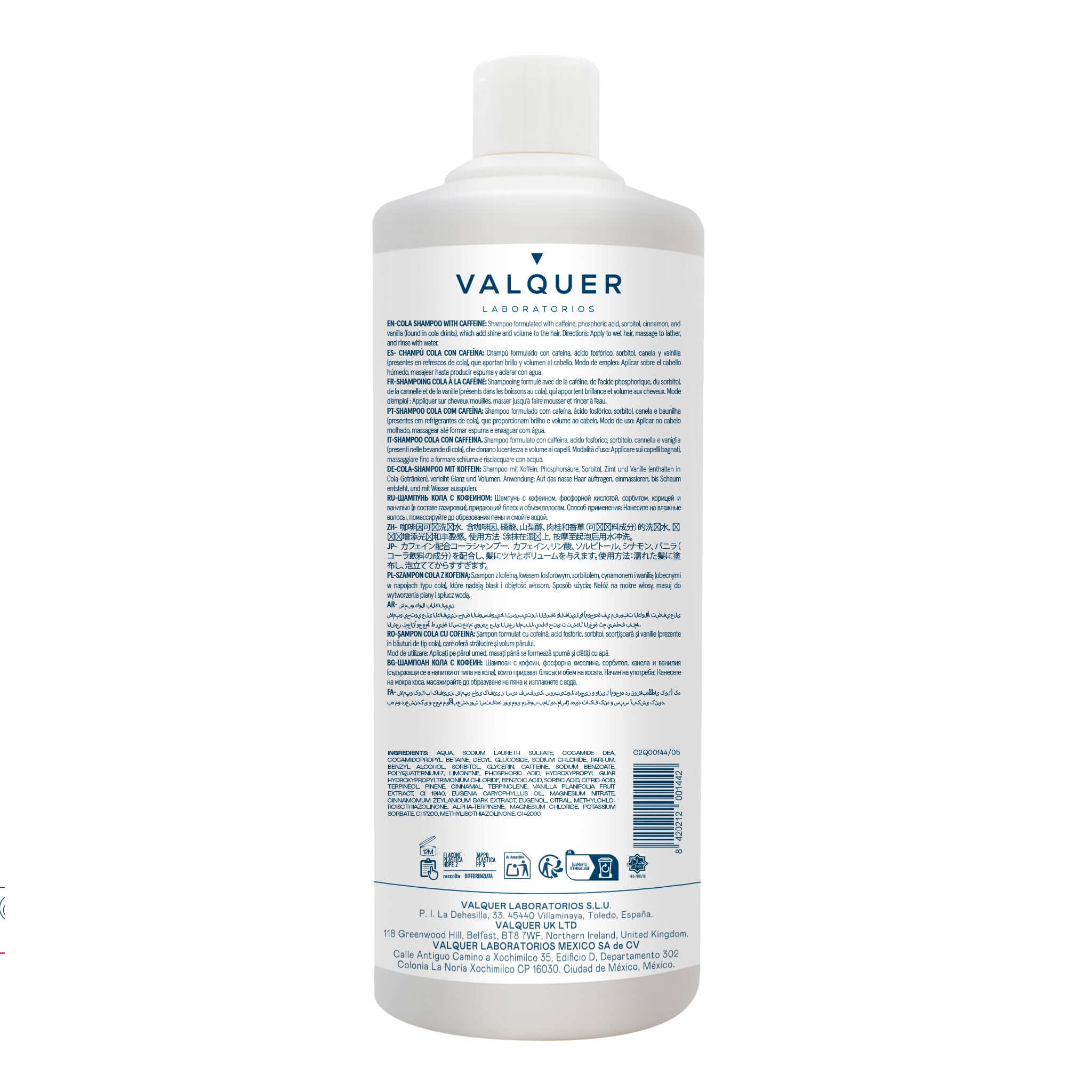 Champú cola swag effect - 1000 ml - Montber Professional Brand