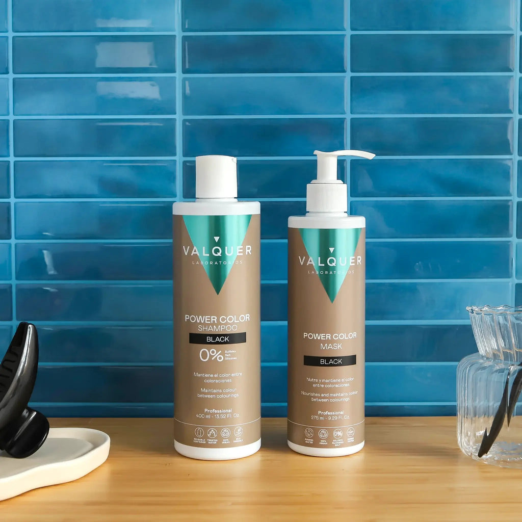 Champú color Negro - Power Color - 400 ml - Montber Professional Brand