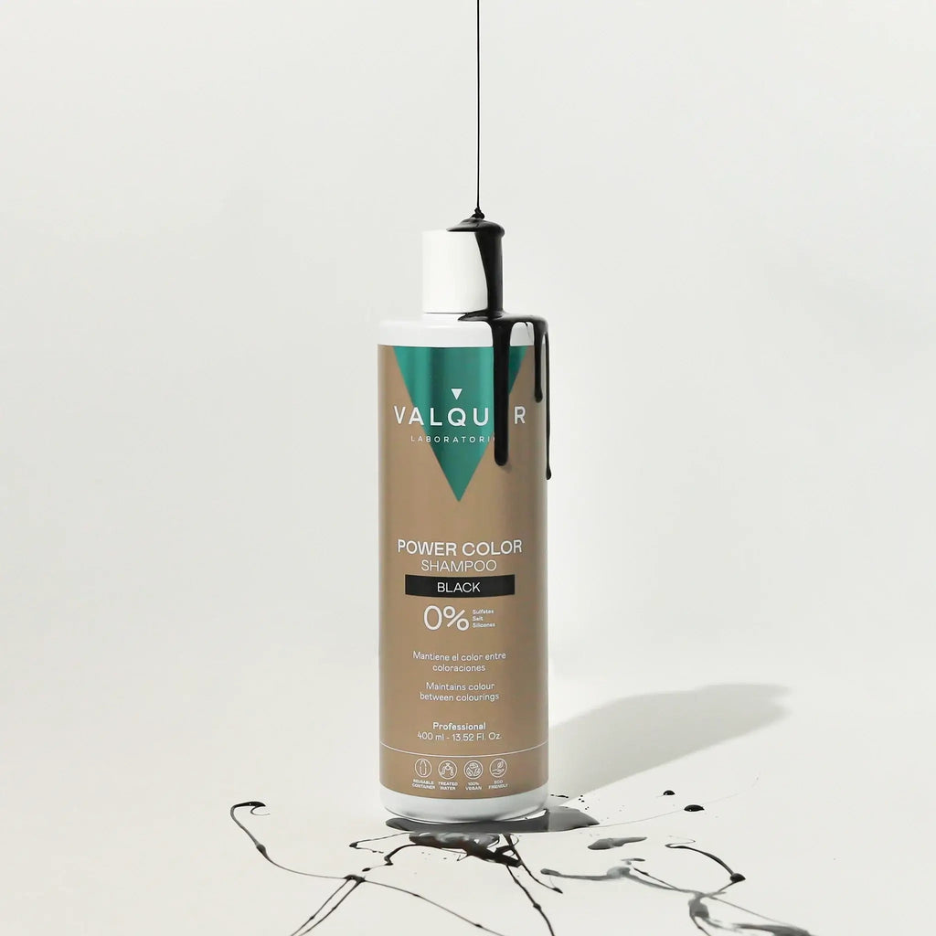 Champú color Negro - Power Color - 400 ml - Montber Professional Brand