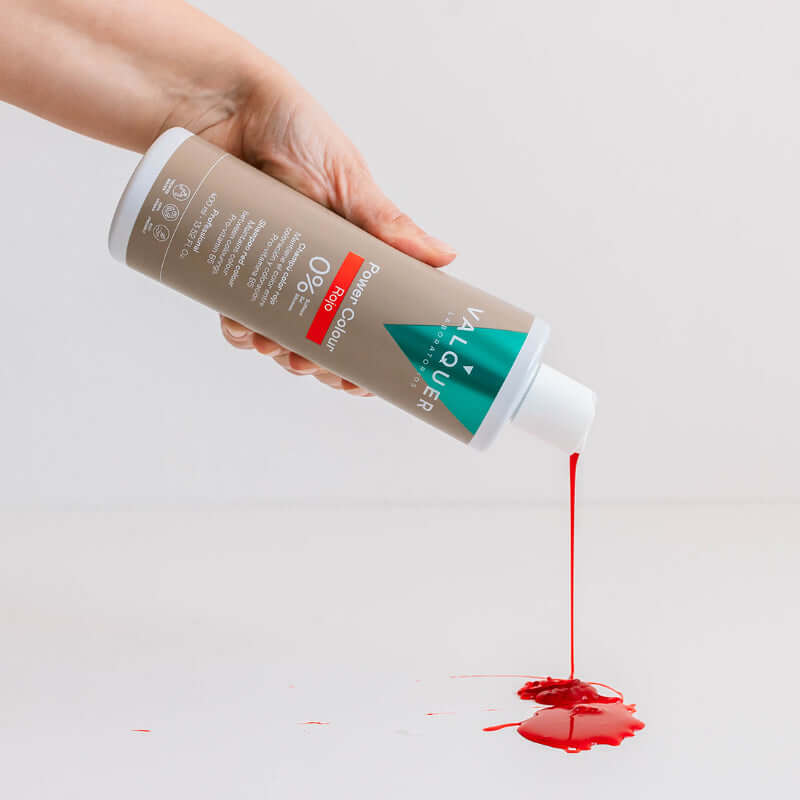 Champú color Rojo - Power Color - 400 ml - Montber Professional Brand