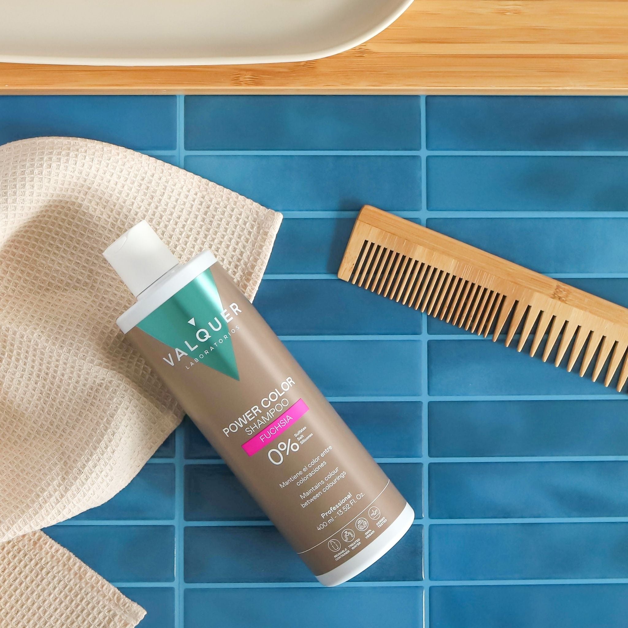 Champú color Rosa - Power Color - 400 ml - Montber Professional Brand