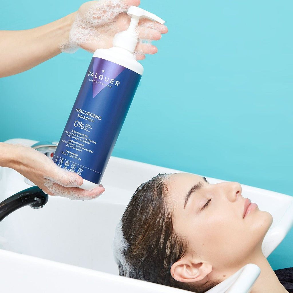 Champú con Ácido Hialurónico - 0% Sin Sulfatos - Montber Professional Brand