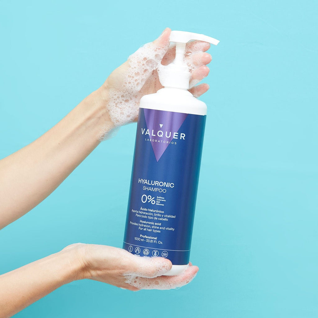 Champú con Ácido Hialurónico - 0% Sin Sulfatos - Montber Professional Brand