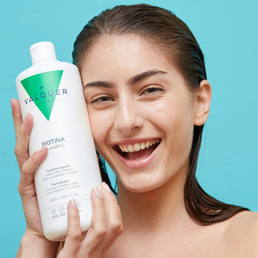 Champú con Biotina & Keratina - 1000ml - Montber Professional Brand