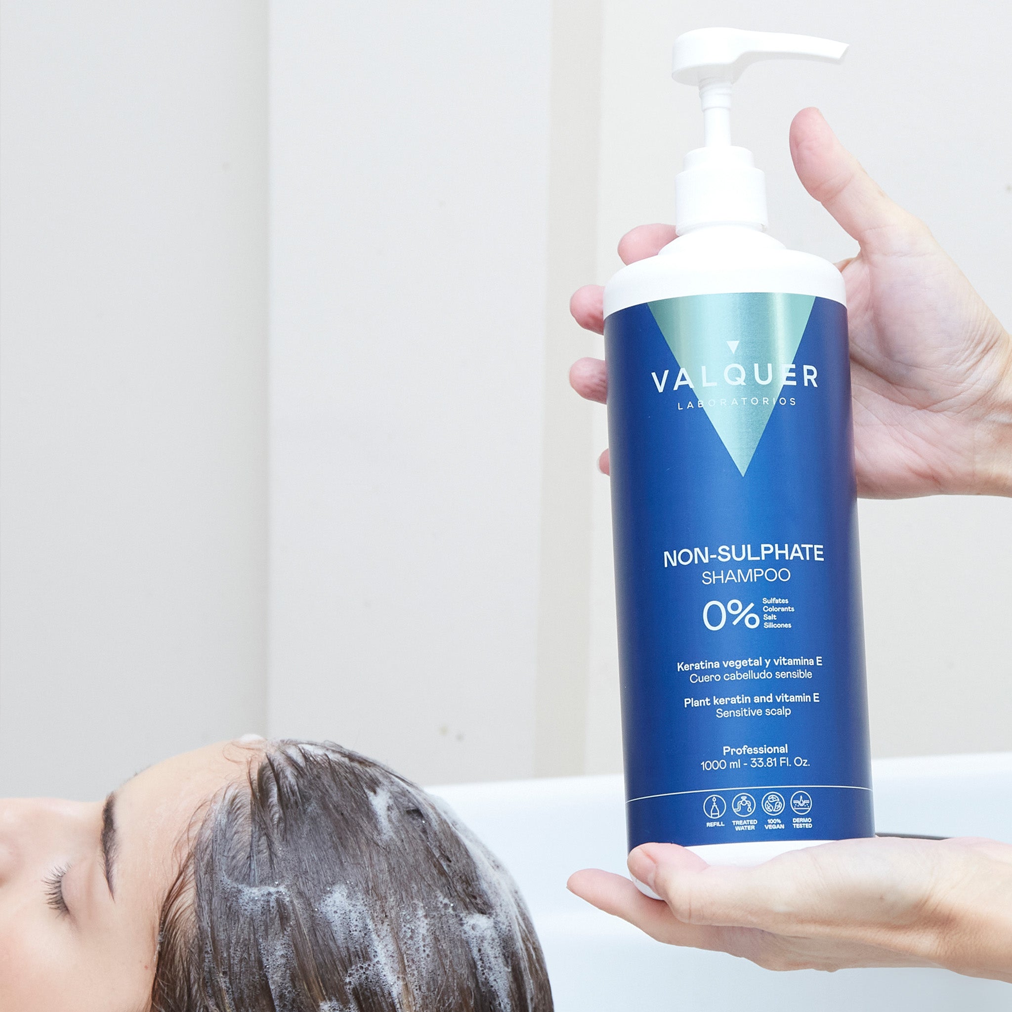 Champú cuero cabelludo Sensible - 0% Sin Sulfatos - Montber Professional Brand