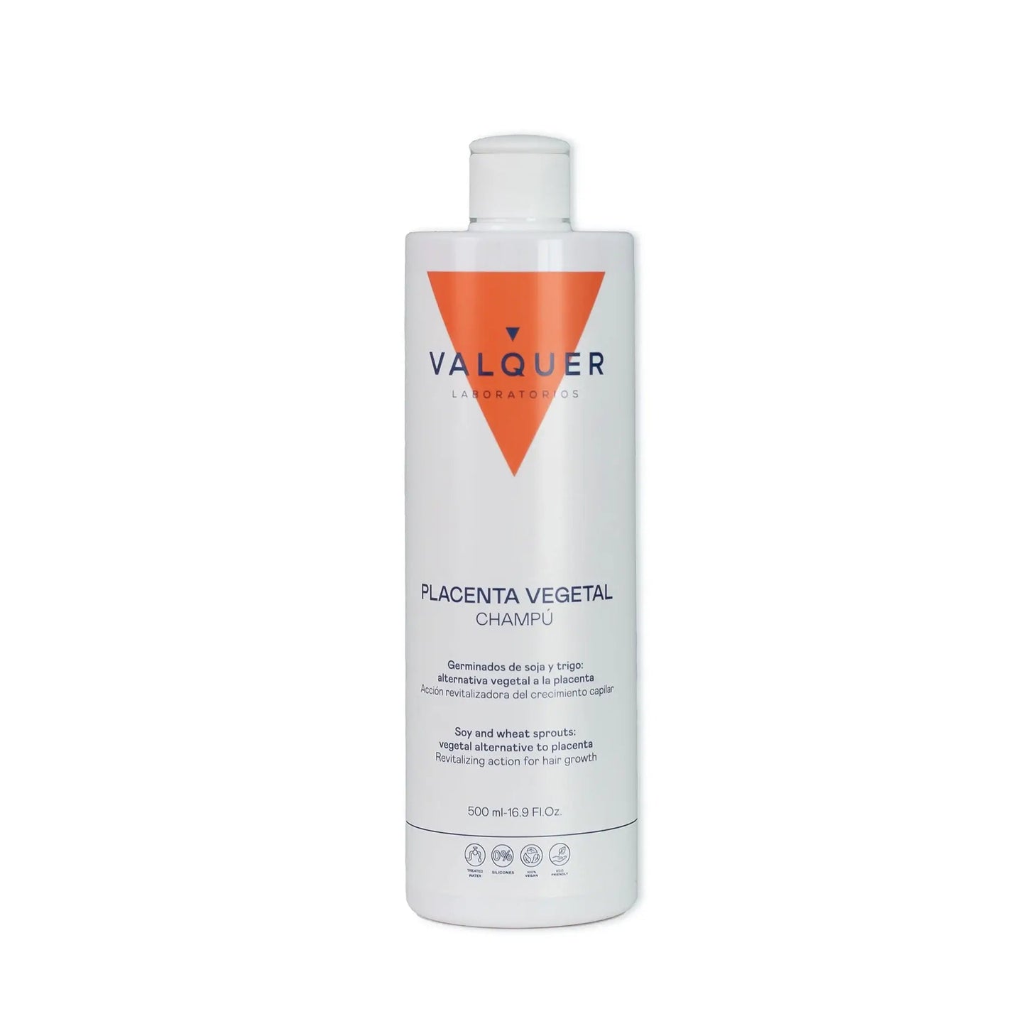 Champú de Placenta Vegetal. Combate: caída, caspa, grasa - 500 ml - Montber Professional Brand