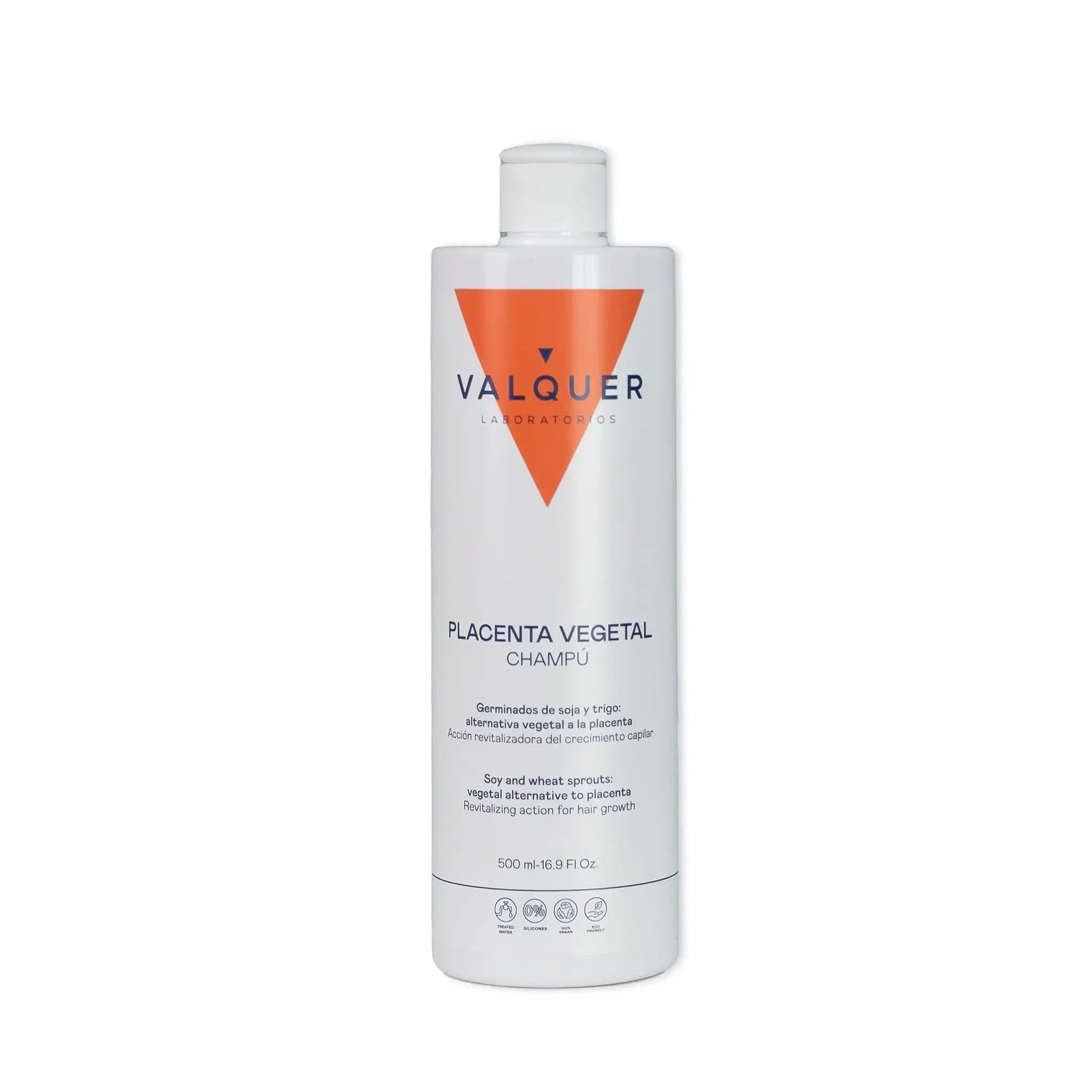 Champú de Placenta Vegetal. Combate: caída, caspa, grasa - 500 ml - Montber Professional Brand