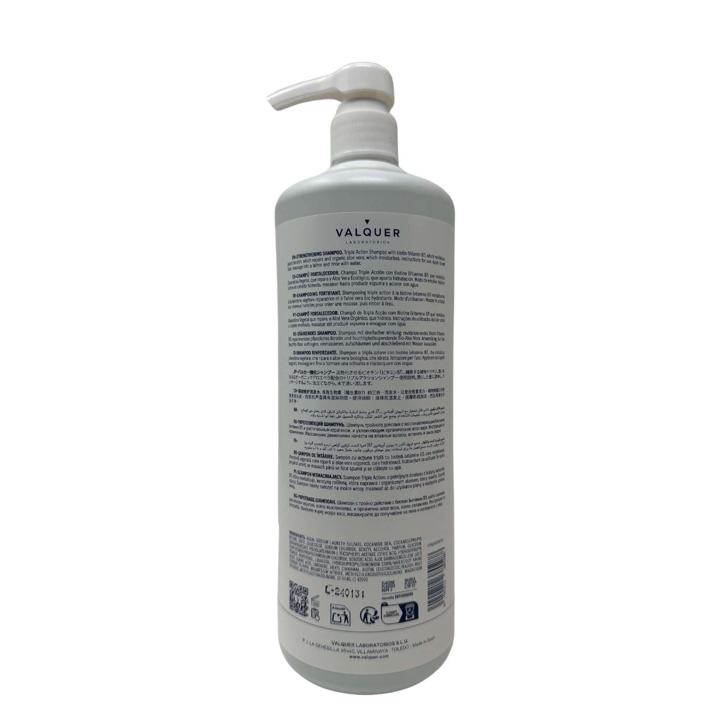 Champú fortalecedor - 1000 ml - Montber Professional Brand
