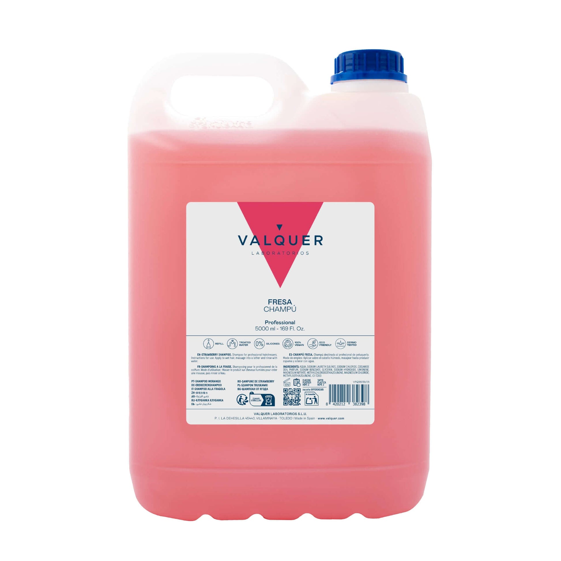 Champú fresa - 5000 ml - Montber Professional Brand