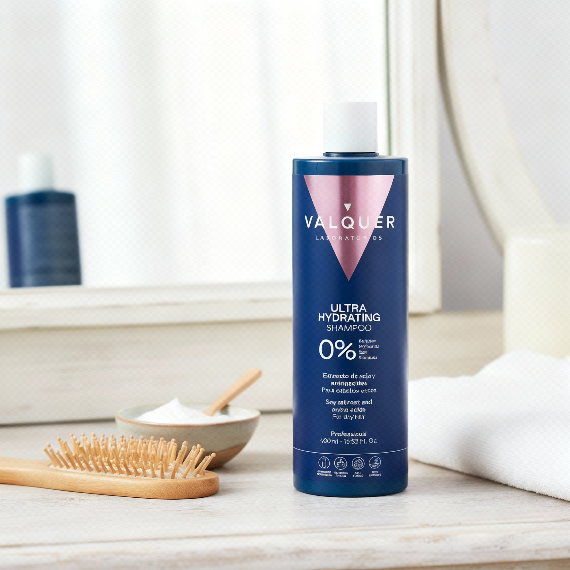 Champú Hidratante para Cabello Seco - 0% Sin Sulfatos - Montber Professional Brand