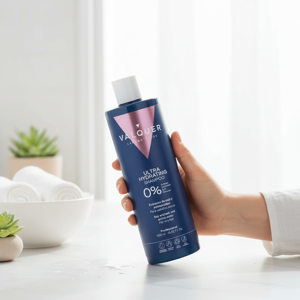 Champú Hidratante para Cabello Seco - 0% Sin Sulfatos - Montber Professional Brand