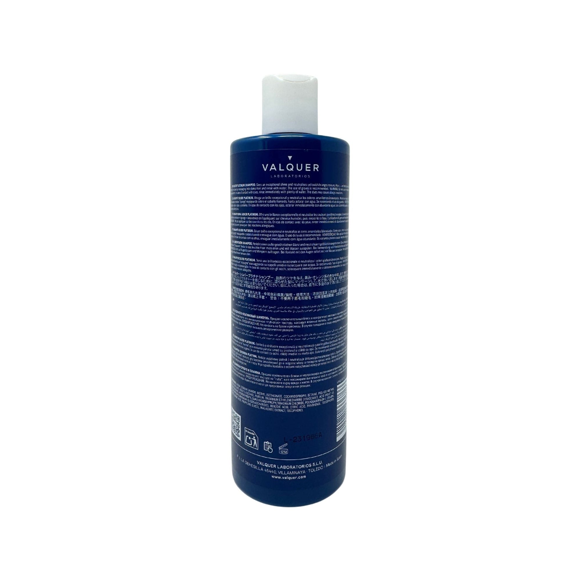Champú Matizador 0% sin sulfatos - Silver Platinum - Montber Professional Brand