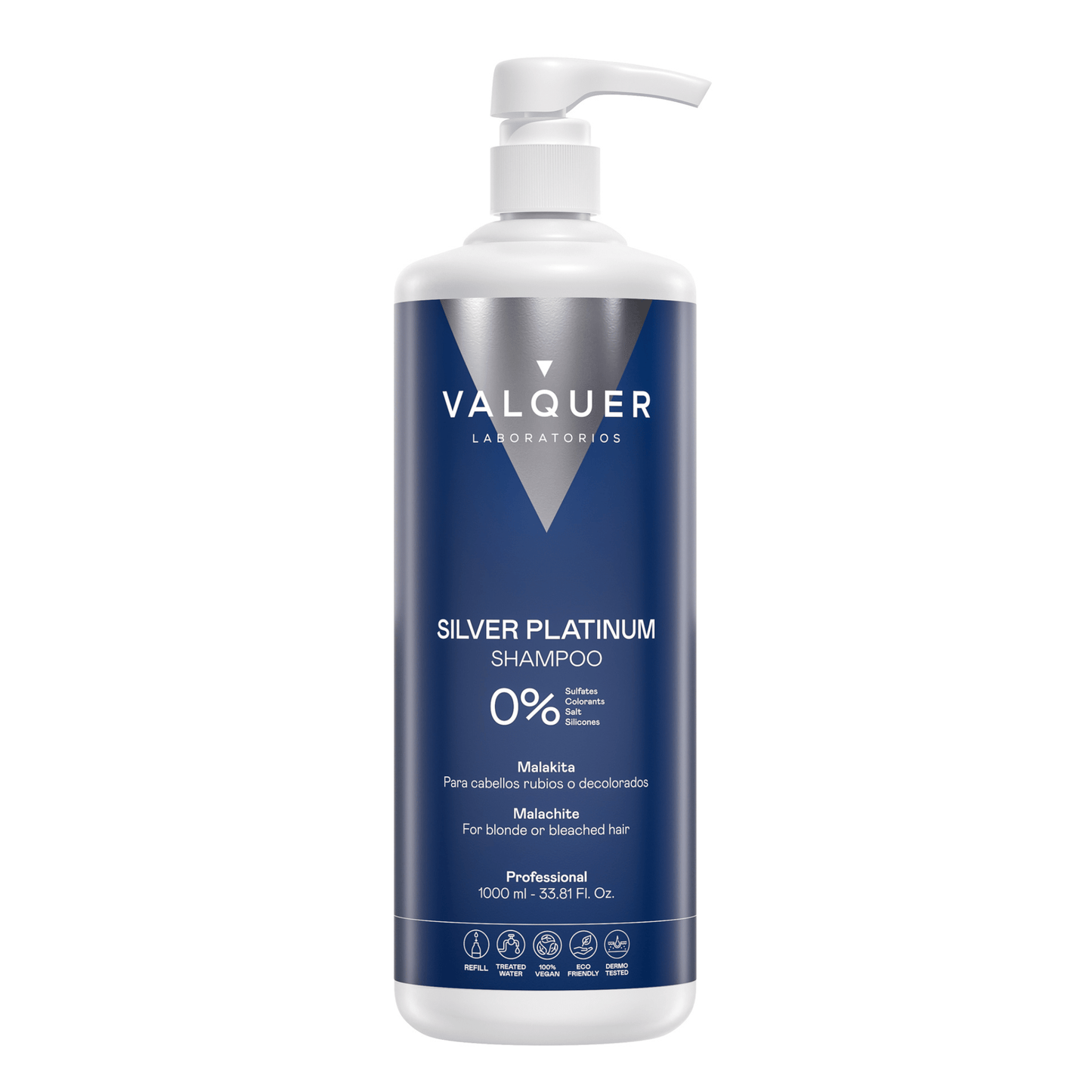 Champú Matizador 0% sin sulfatos - Silver Platinum - Montber Professional Brand
