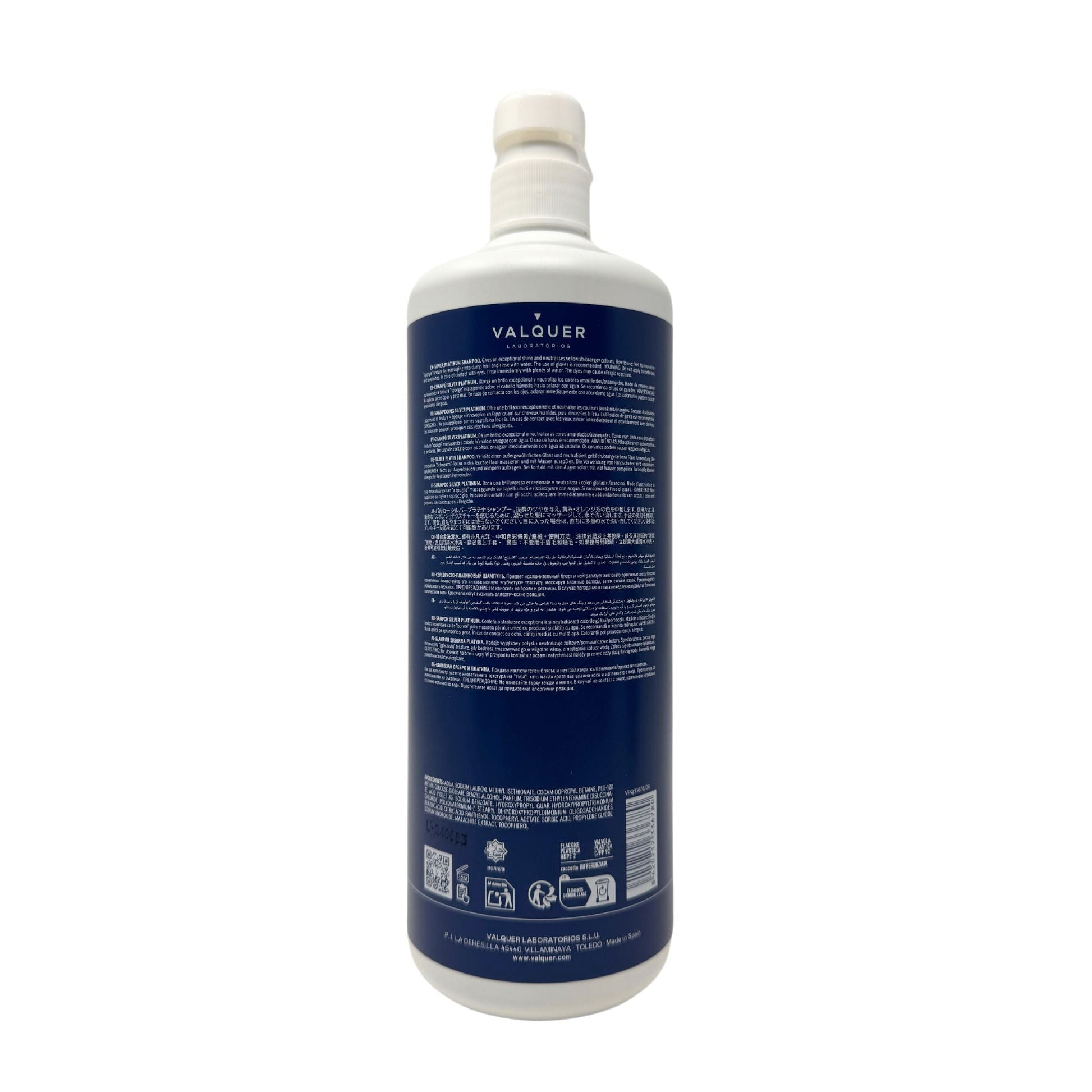 Champú Matizador 0% sin sulfatos - Silver Platinum - Montber Professional Brand