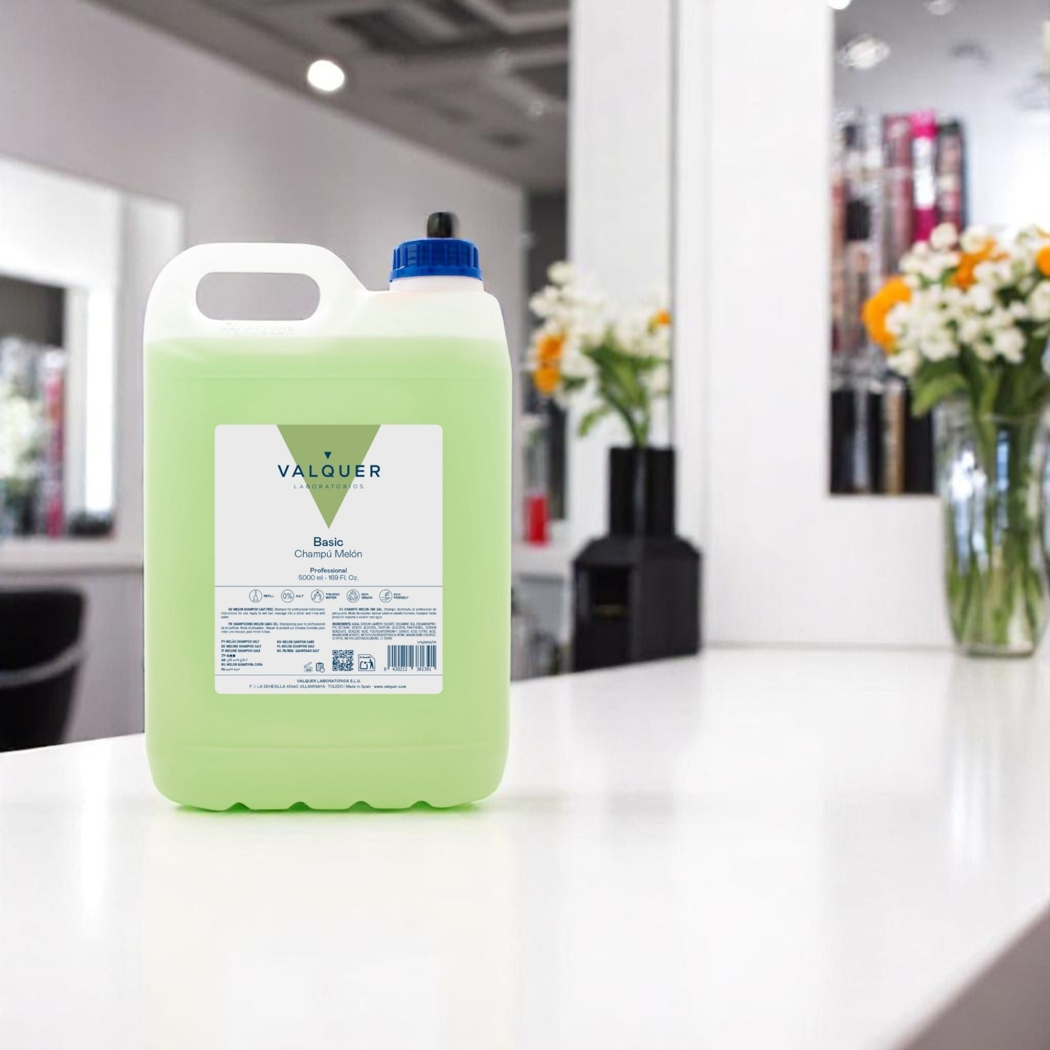 Champú melón sin sal - 5000 ml - Montber Professional Brand