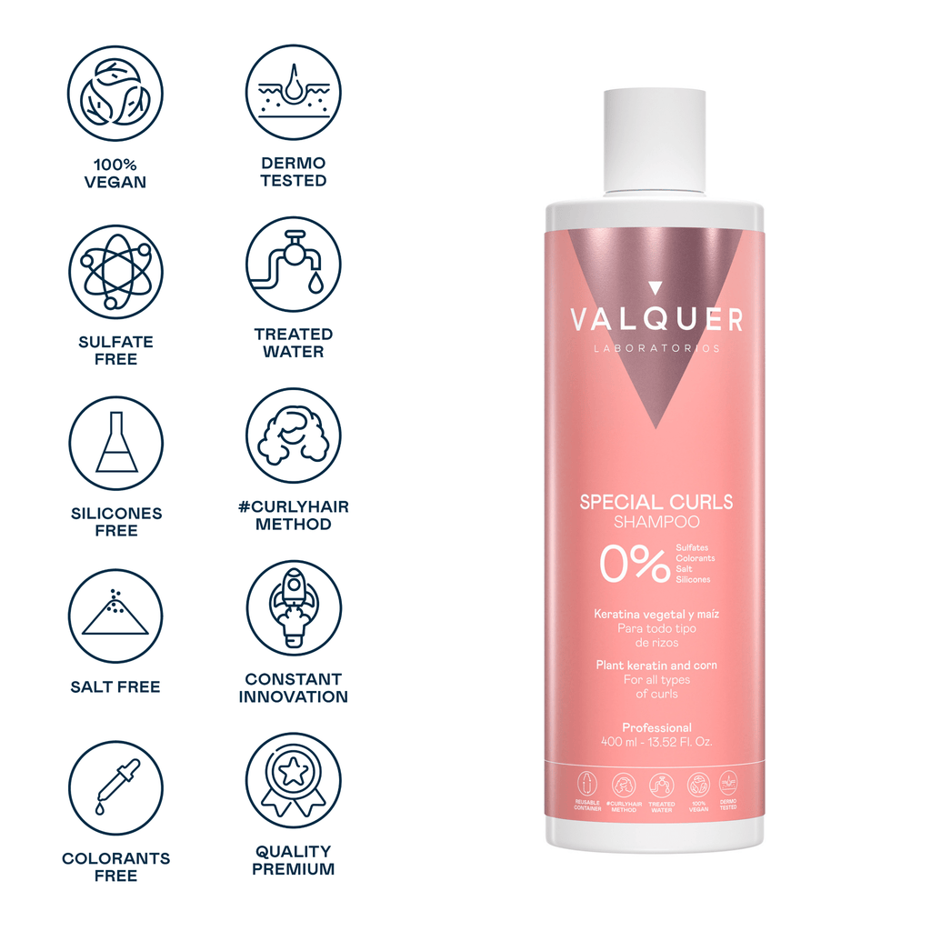 Champú Método Curly - Especial pelo rizado - Montber Professional Brand