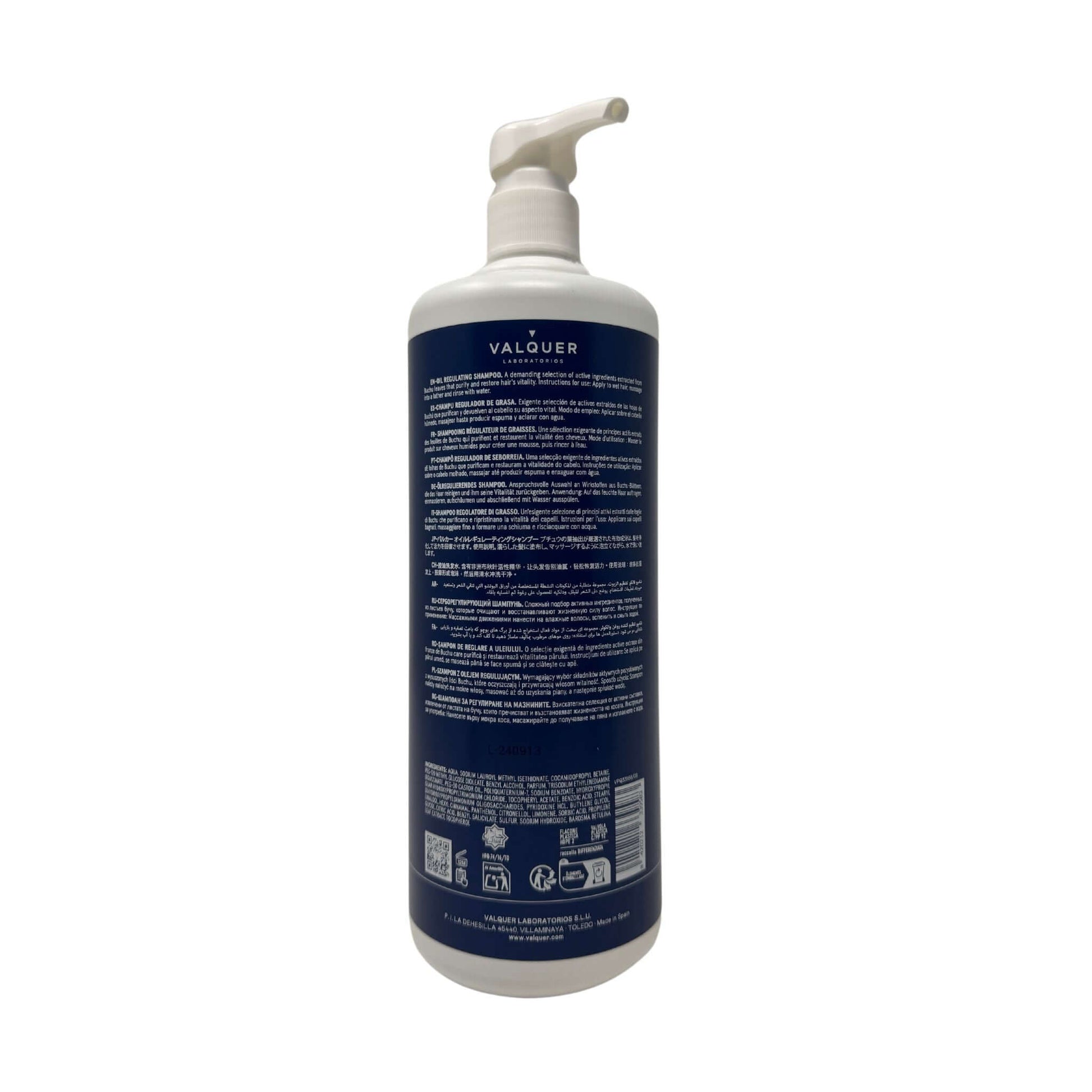 Champú para Cabello Graso - 0% Sin Sulfatos - Montber Professional Brand