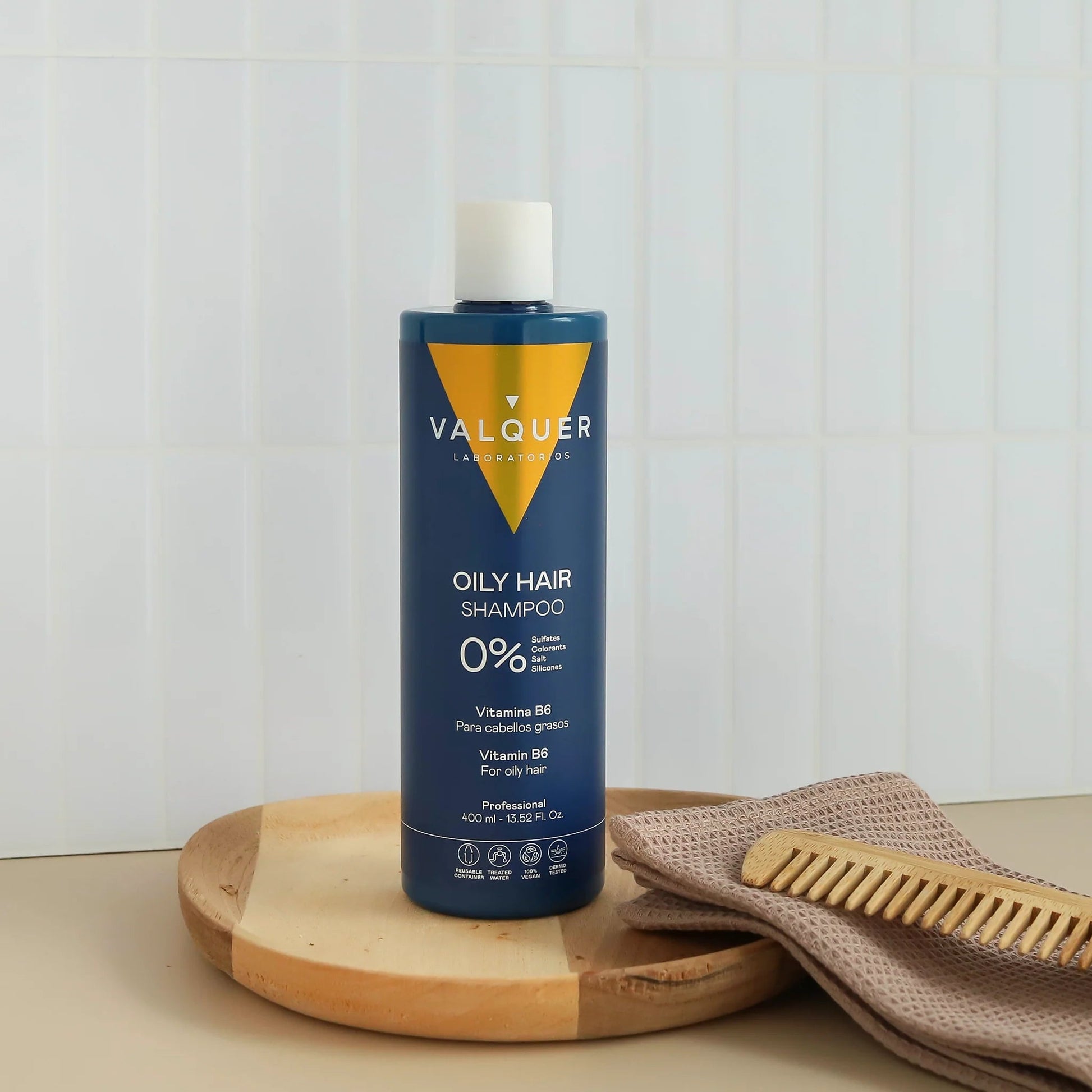 Champú para Cabello Graso - 0% Sin Sulfatos - Montber Professional Brand