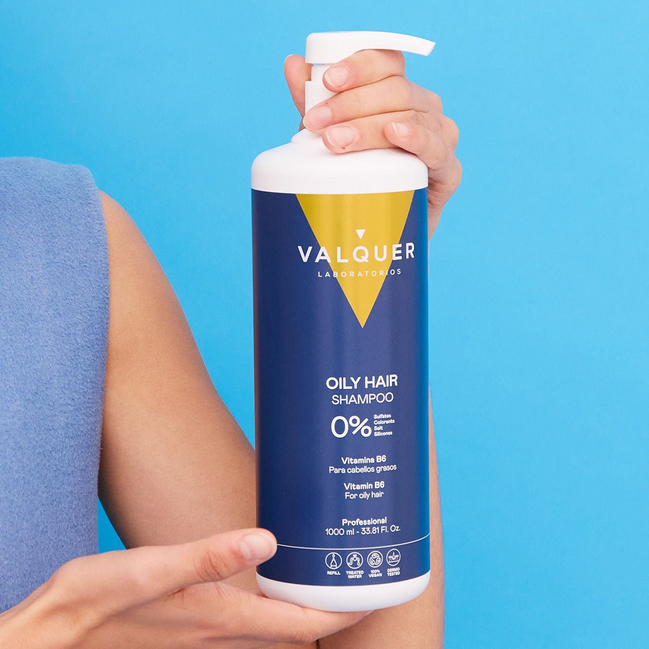 Champú para Cabello Graso - 0% Sin Sulfatos - Montber Professional Brand