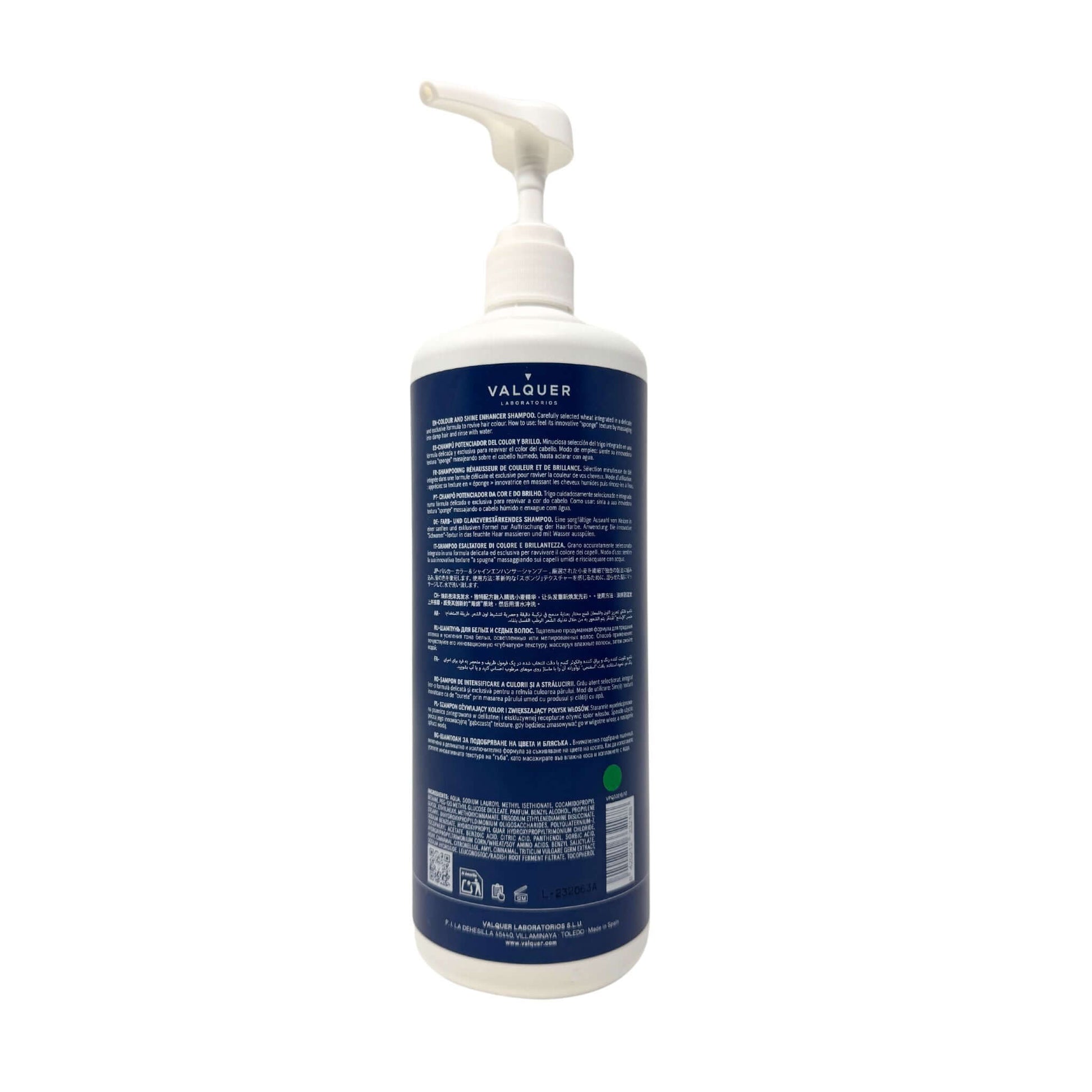 Champú para cabellos teñidos - 0% sin sulfatos potenciador del color y brillo - Montber Professional Brand