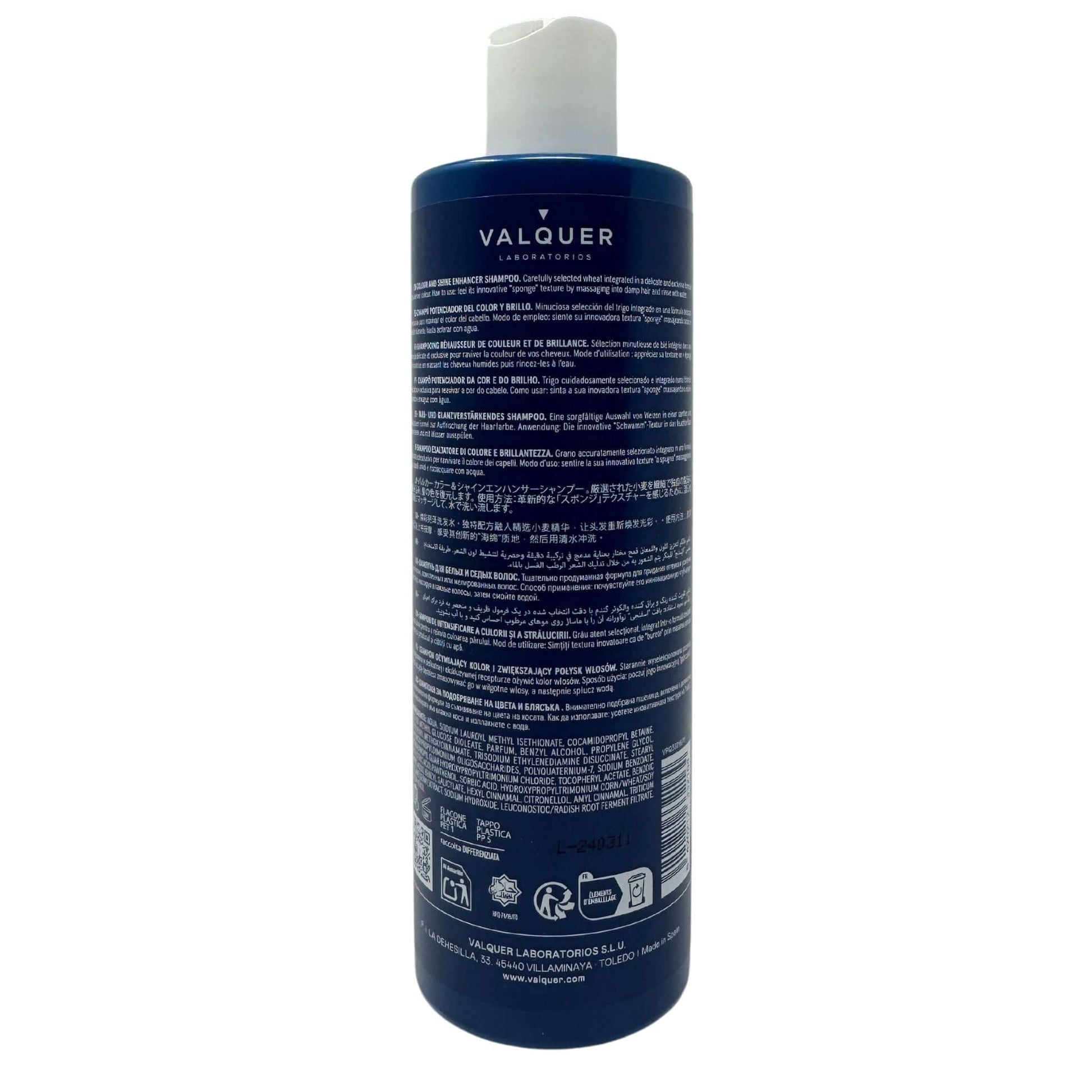 Champú para cabellos teñidos - 0% sin sulfatos potenciador del color y brillo - Montber Professional Brand