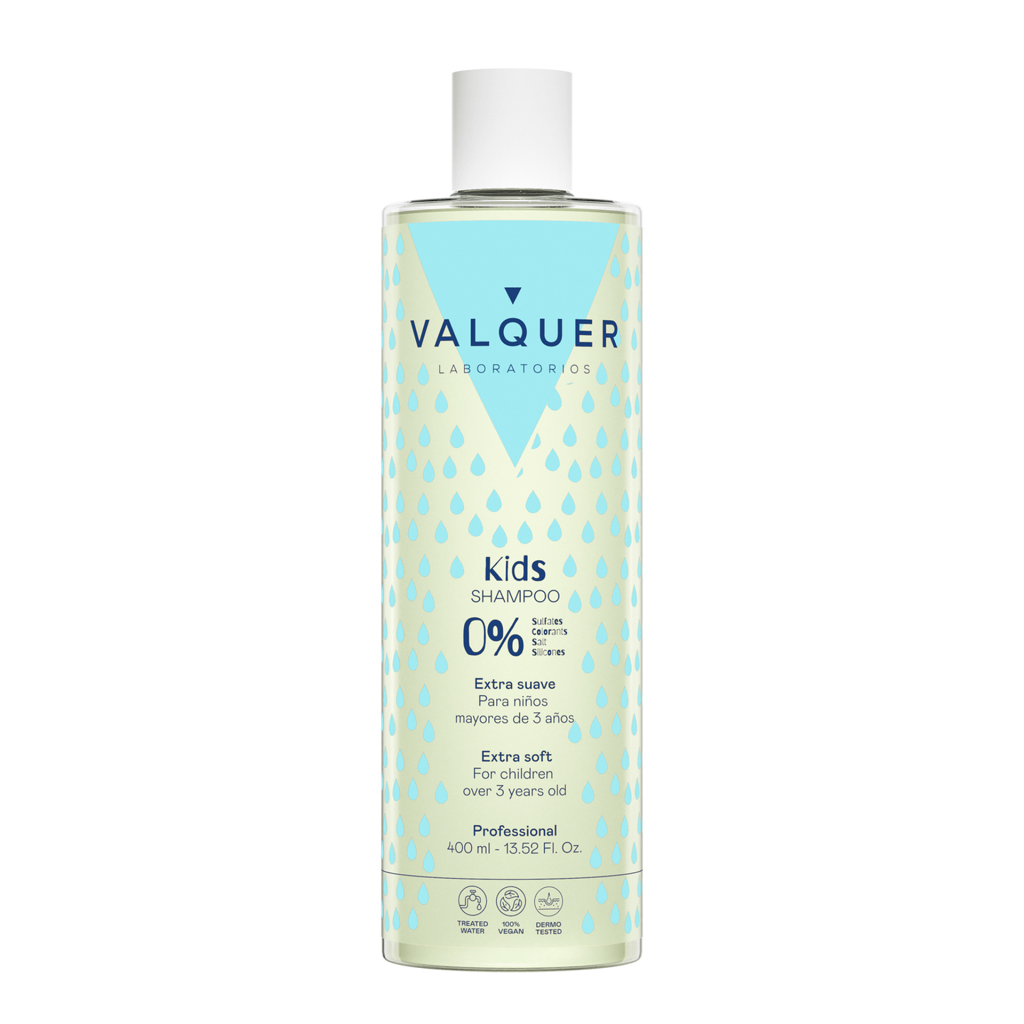 Champú para Niños (extra suave) con ingredientes naturales - 400ml - Montber Professional Brand