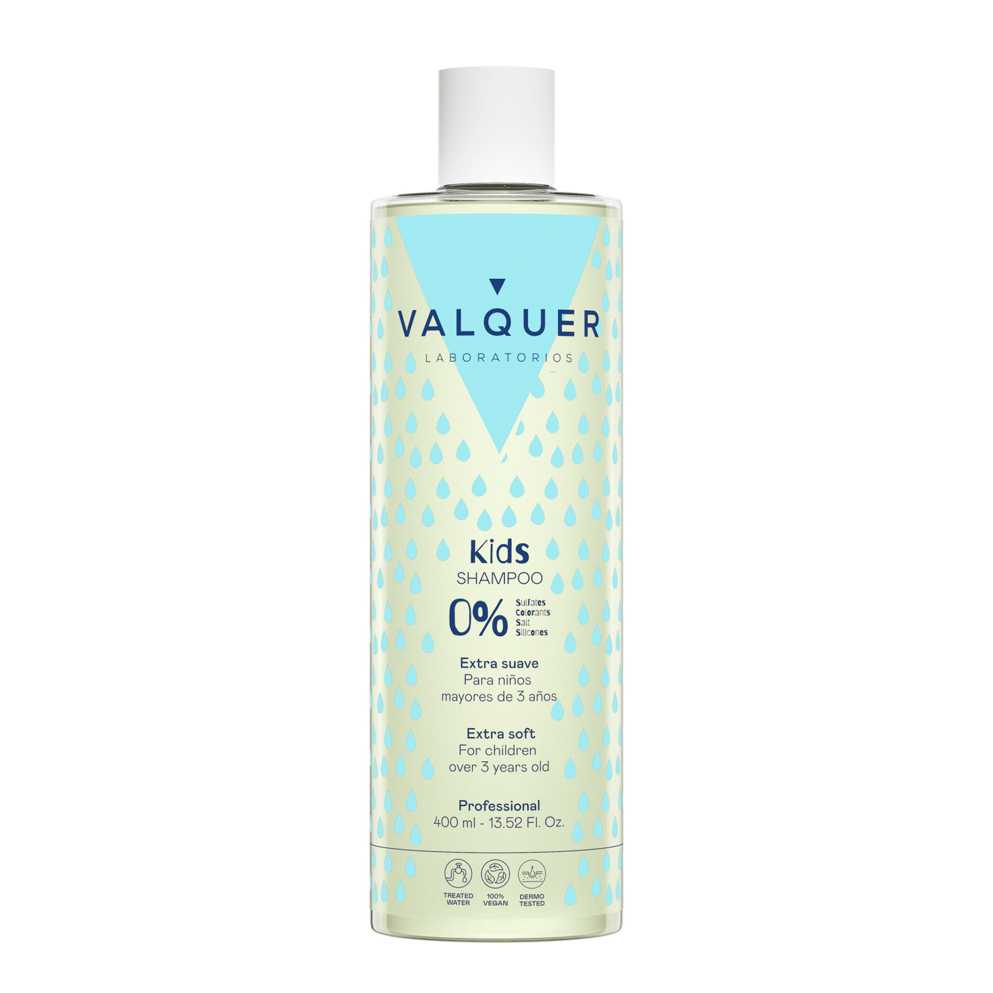 Champú para Niños (extra suave) con ingredientes naturales - 400ml - Montber Professional Brand