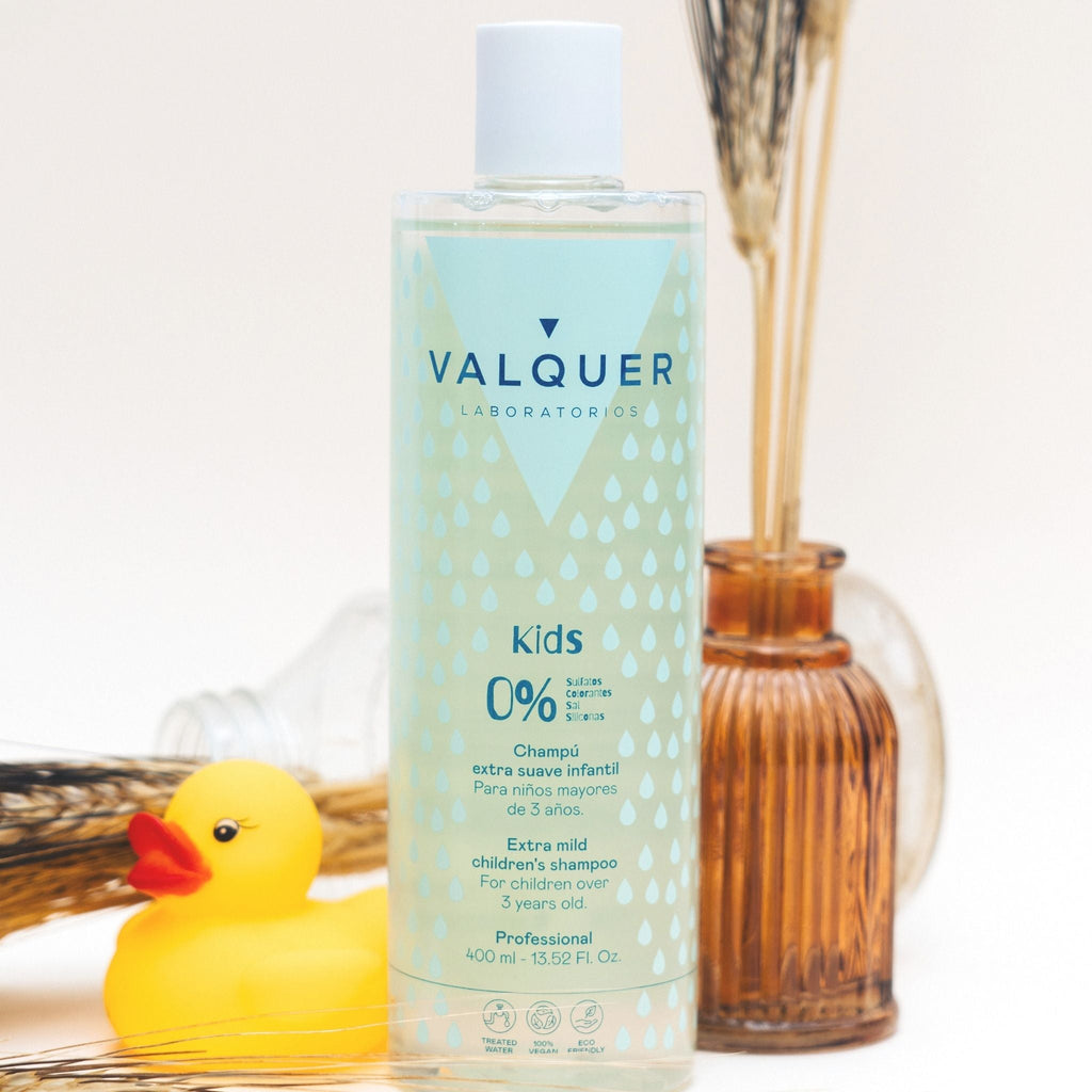 Champú para Niños (extra suave) con ingredientes naturales - 400ml - Montber Professional Brand