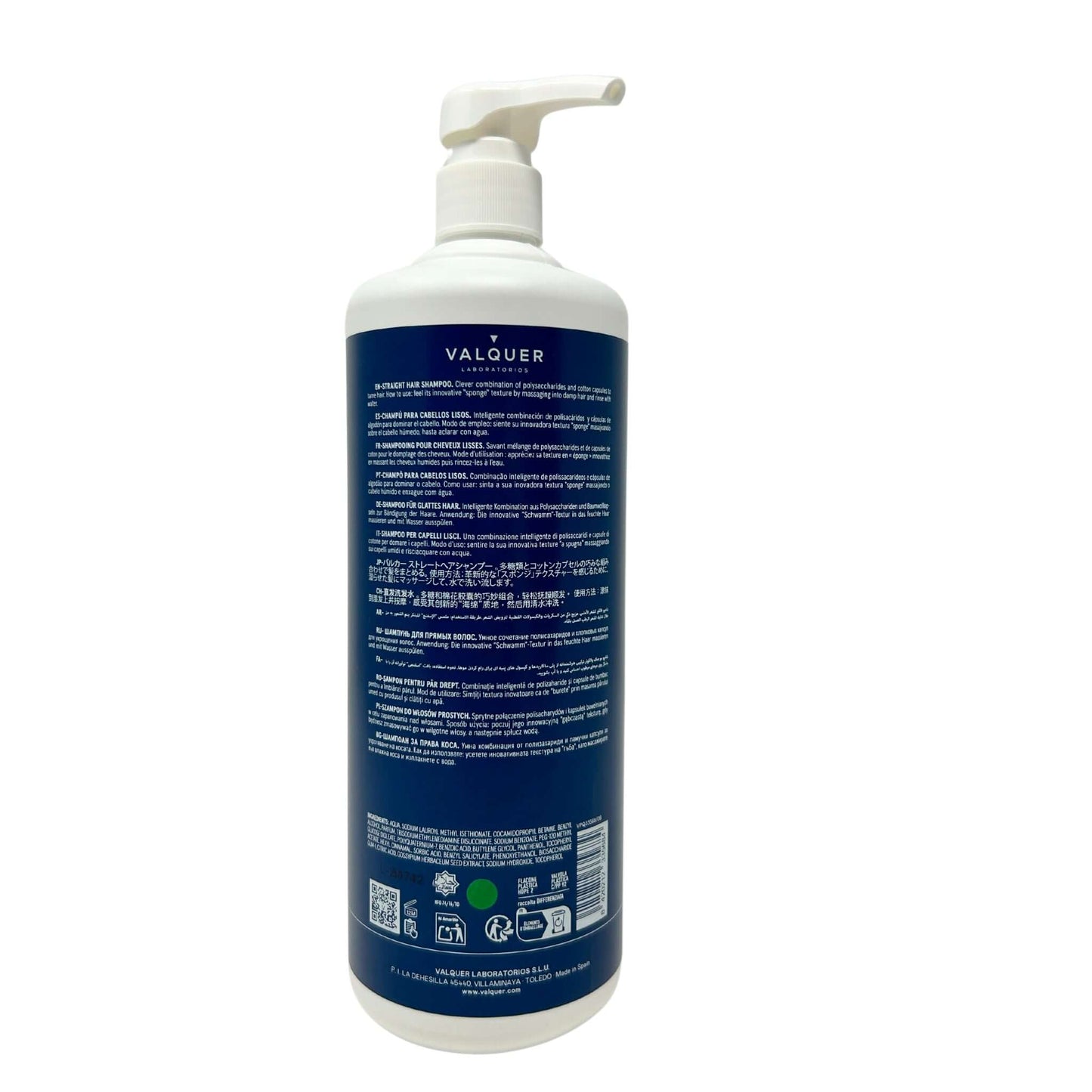 Champú para pelo liso - 0% Sin sulfatos - Montber Professional Brand