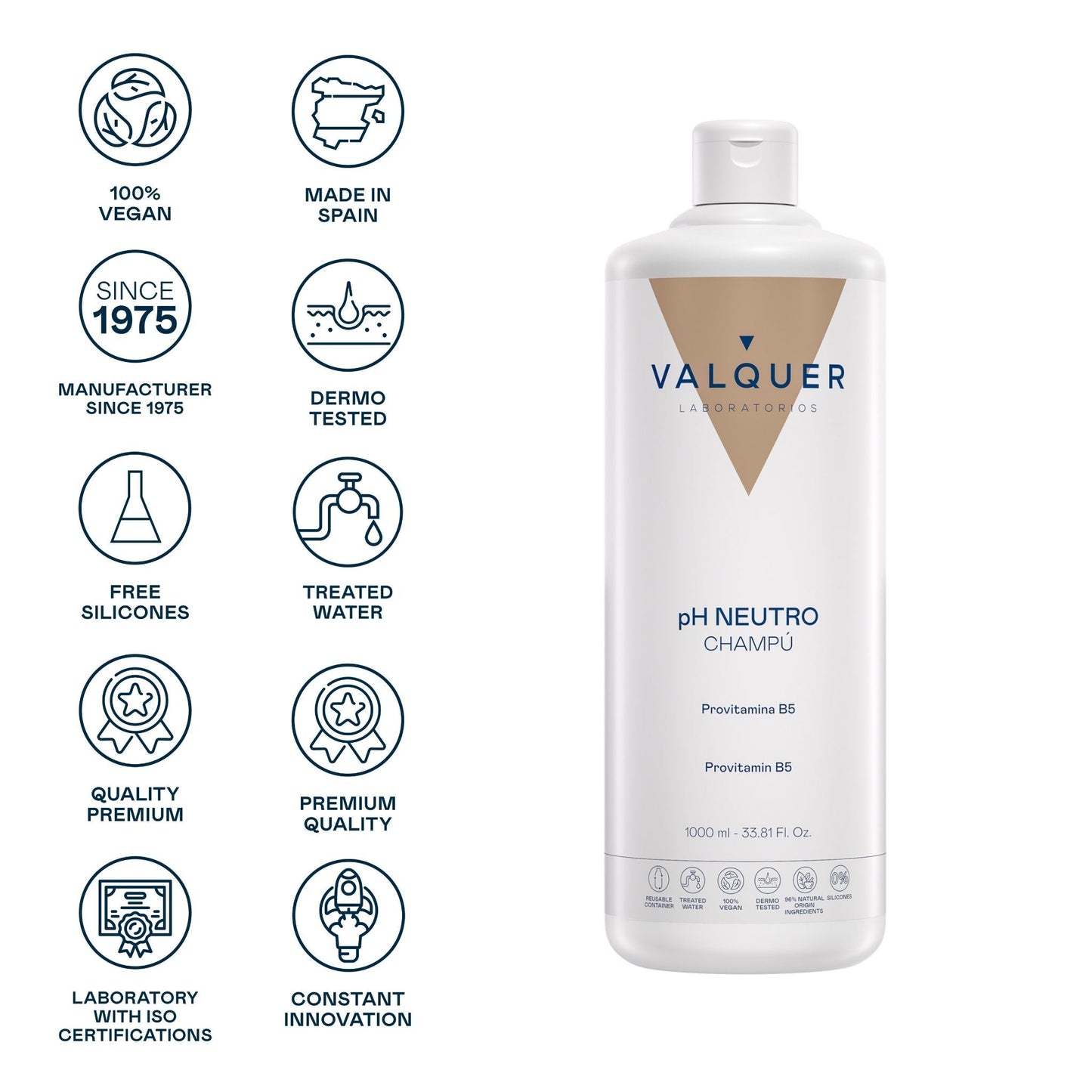 Champú pH neutro - Montber Professional Brand
