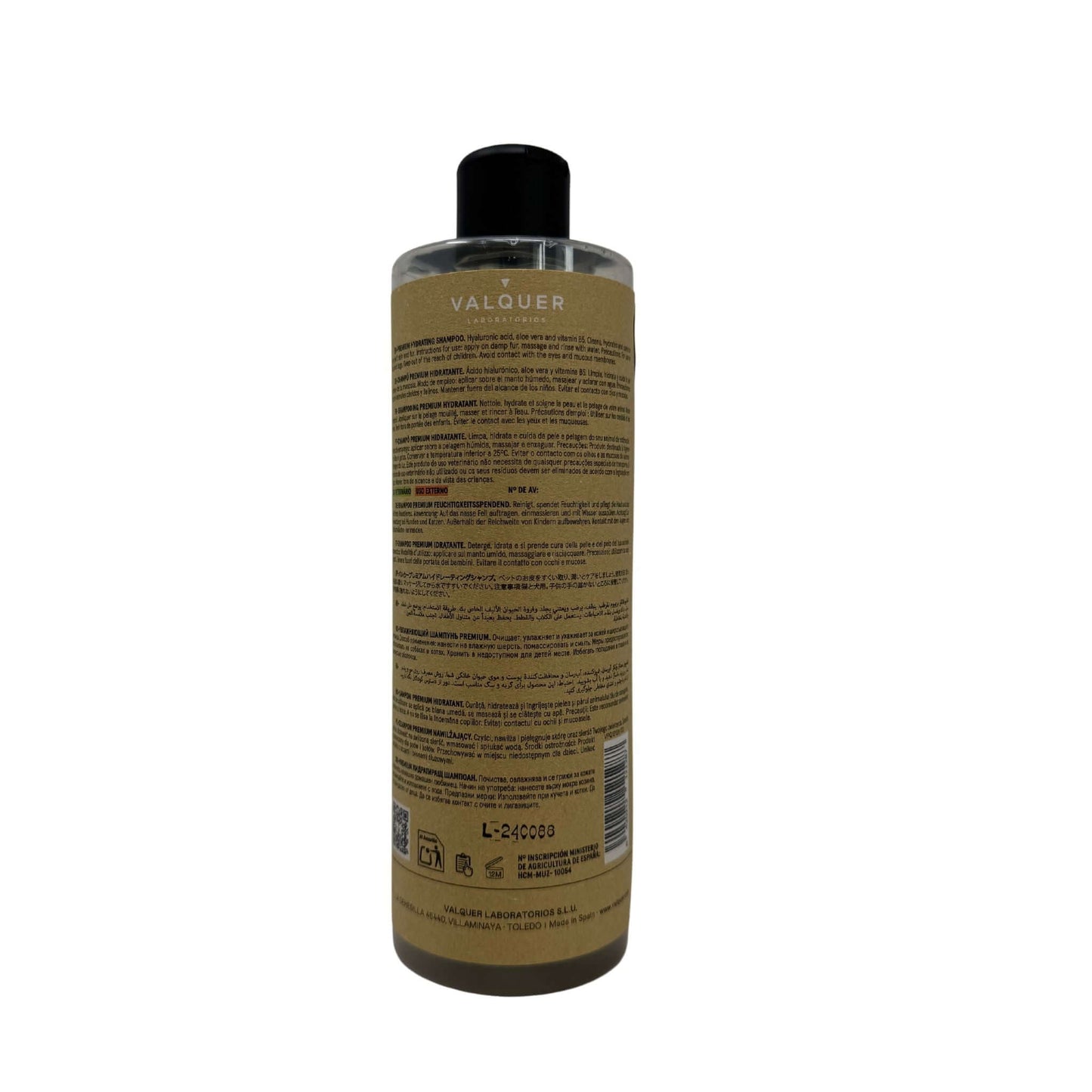 Champú Premium Hidratante para Mascotas - 400 ml - Montber Professional Brand