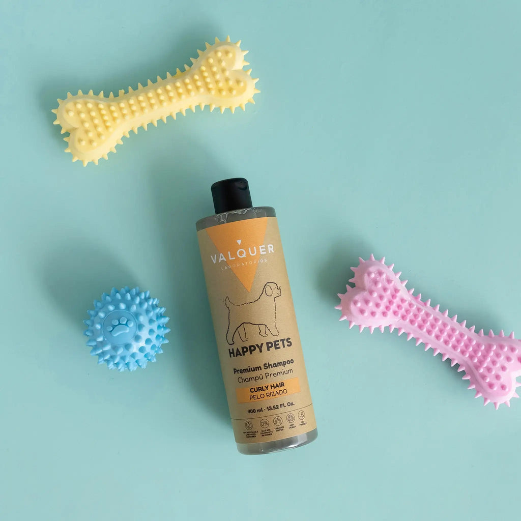 Champú Premium para Mascotas de Pelo Rizado - 400 ml - Montber Professional Brand