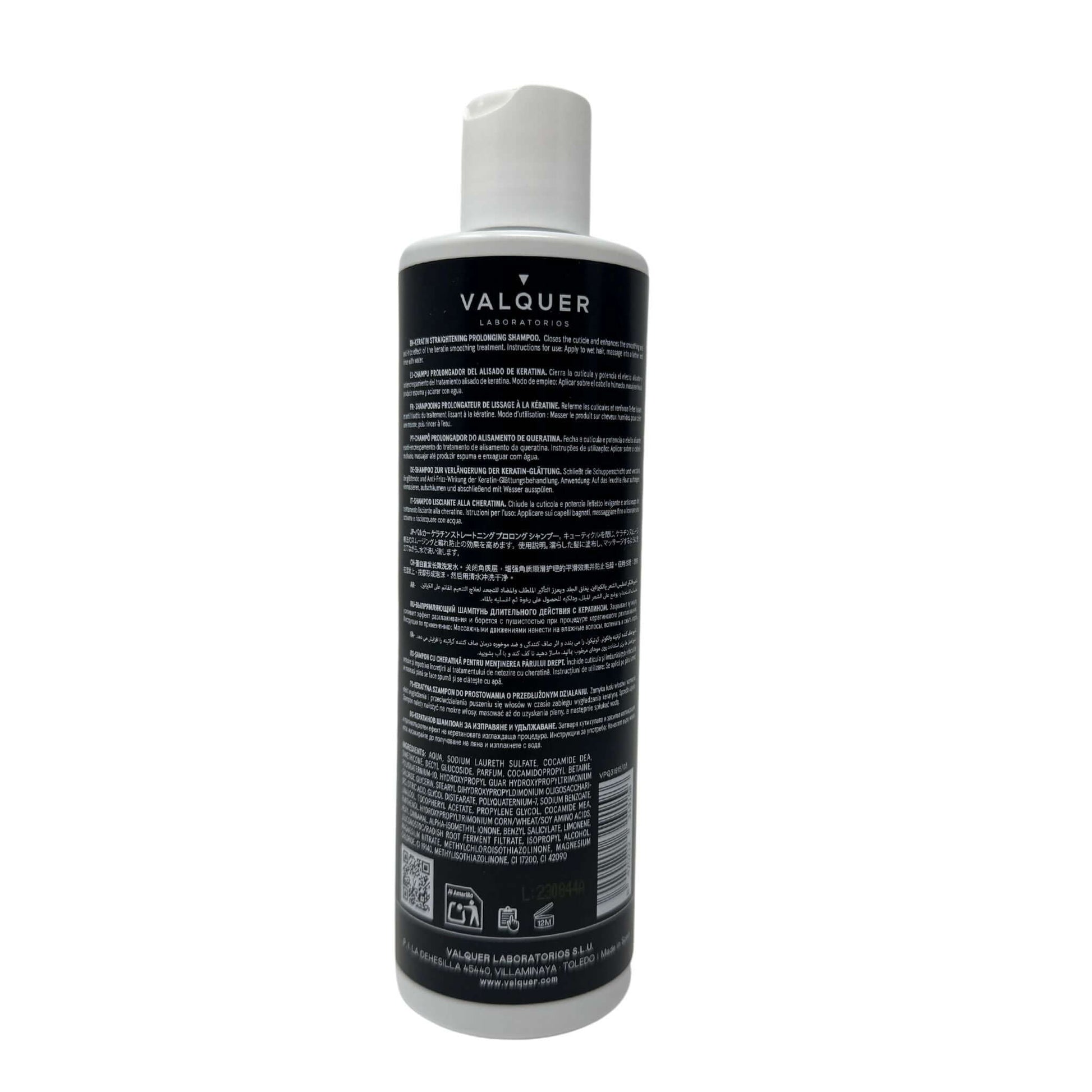 Champú prolongador del alisado de keratina - 300 ml - Montber Professional Brand