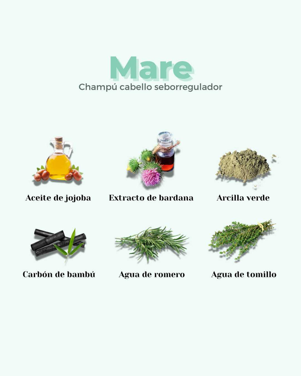 Champú Sólido ECO Cabello Graso MARE - Montber Professional Brand