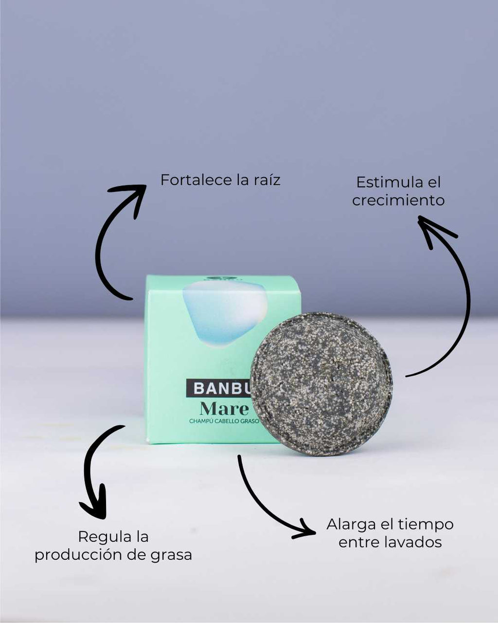 Champú Sólido ECO Cabello Graso MARE - Montber Professional Brand