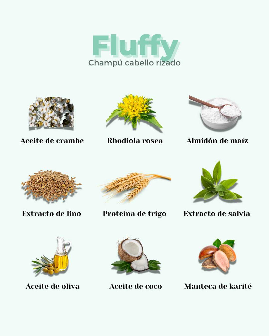 Champú Sólido ECO Cabello Rizado Método Curly FLUFFY - Montber Professional Brand