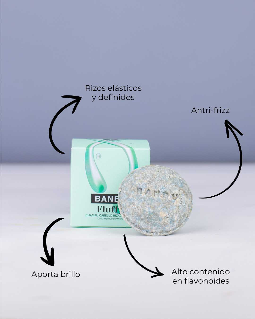 Champú Sólido ECO Cabello Rizado Método Curly FLUFFY - Montber Professional Brand