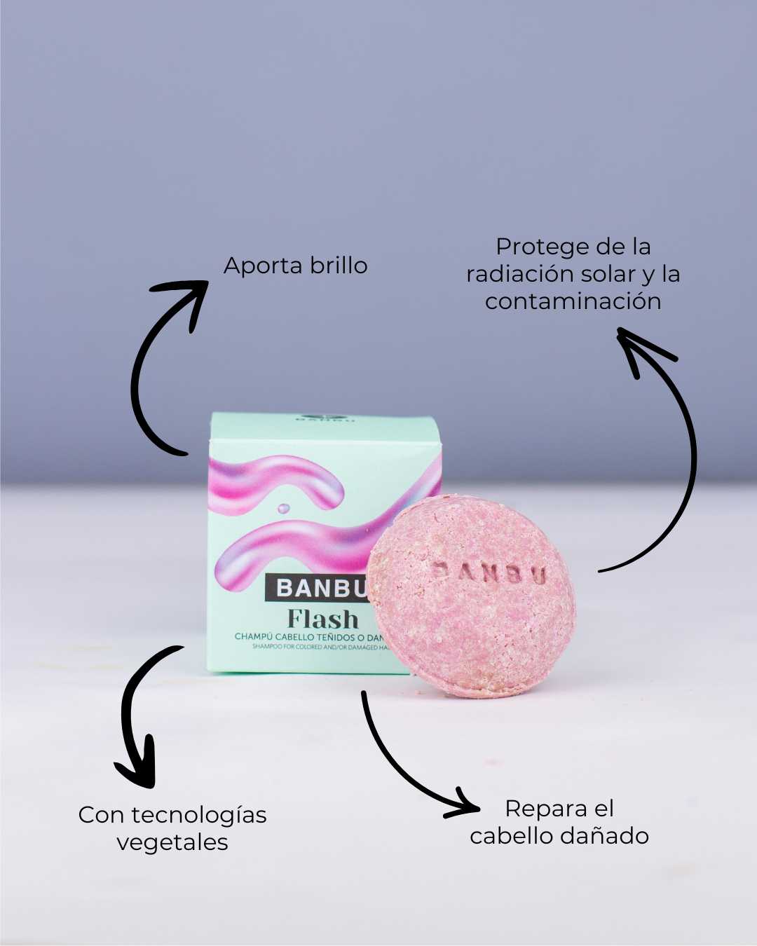 Champú Sólido ECO Reparador Cabello Dañado FLASH - Montber Professional Brand